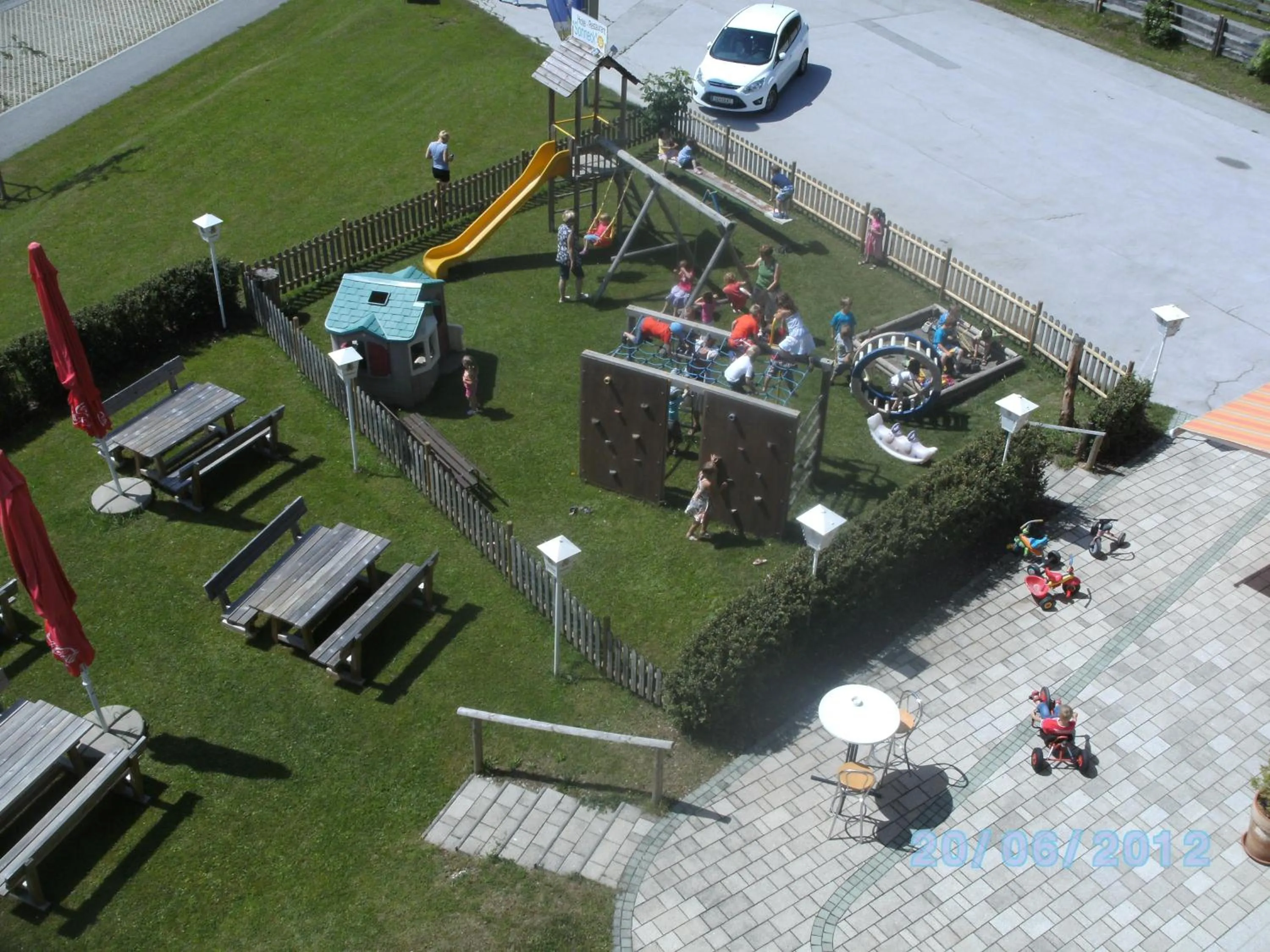 Children play ground in Hotel Sonneck