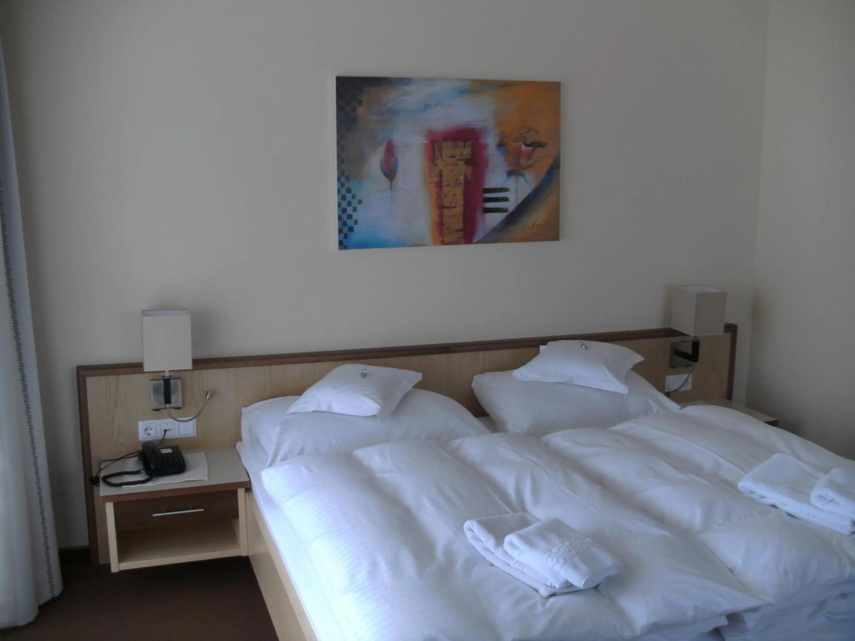 Bedroom, Bed in Hotel Sonneck