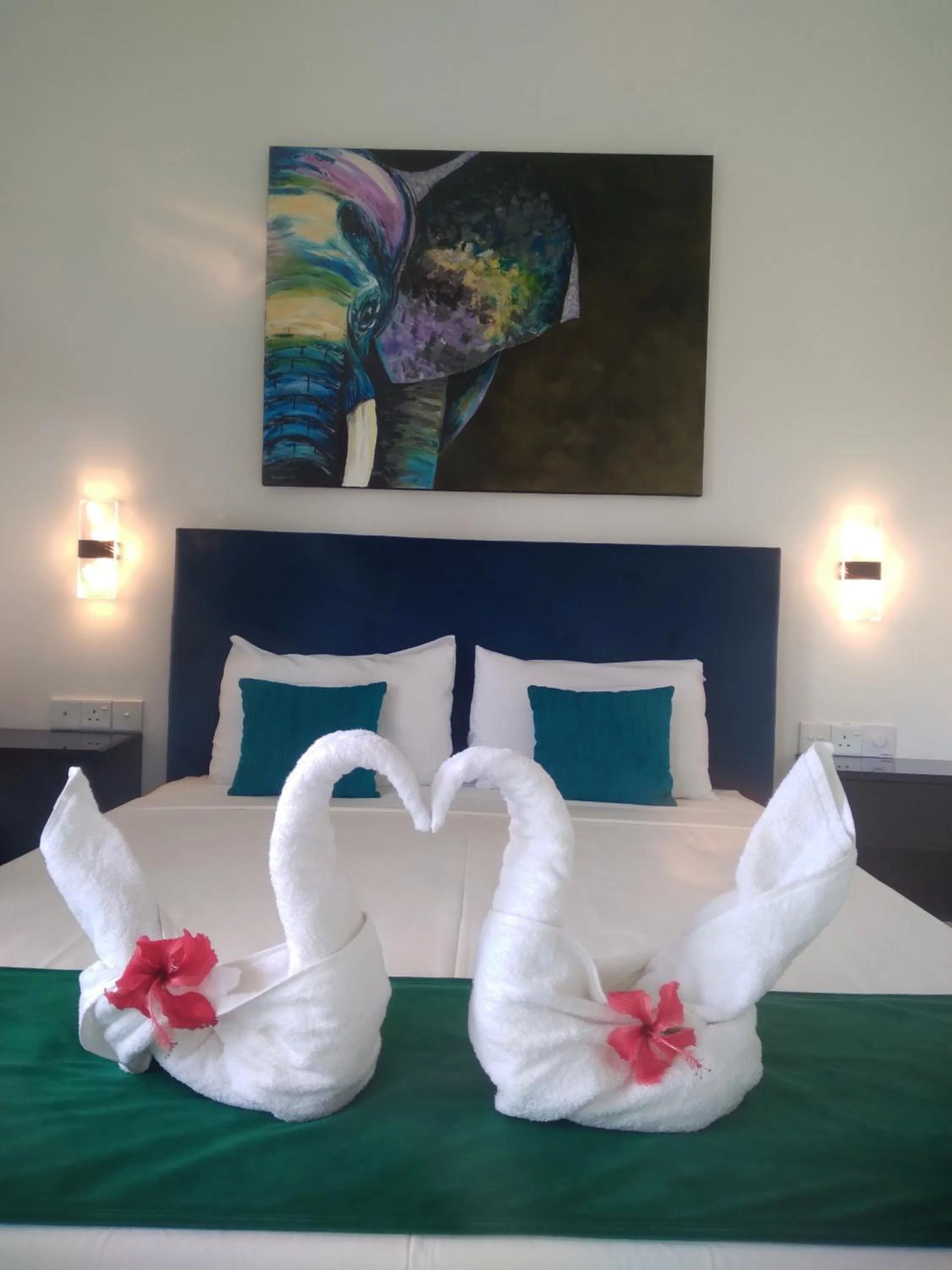 Bed in Vimanra Udawalawa