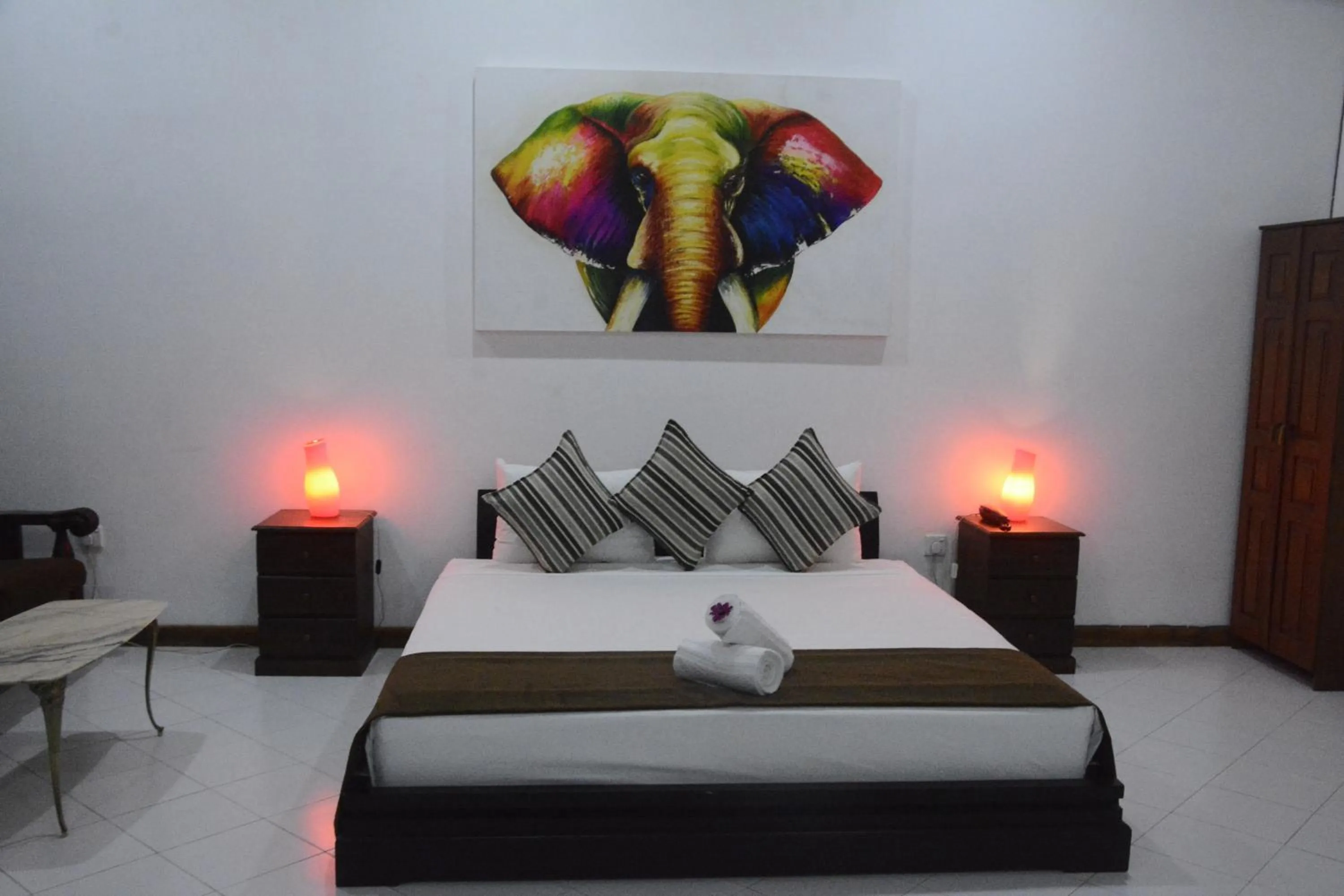 Bed in Vimanra Udawalawa