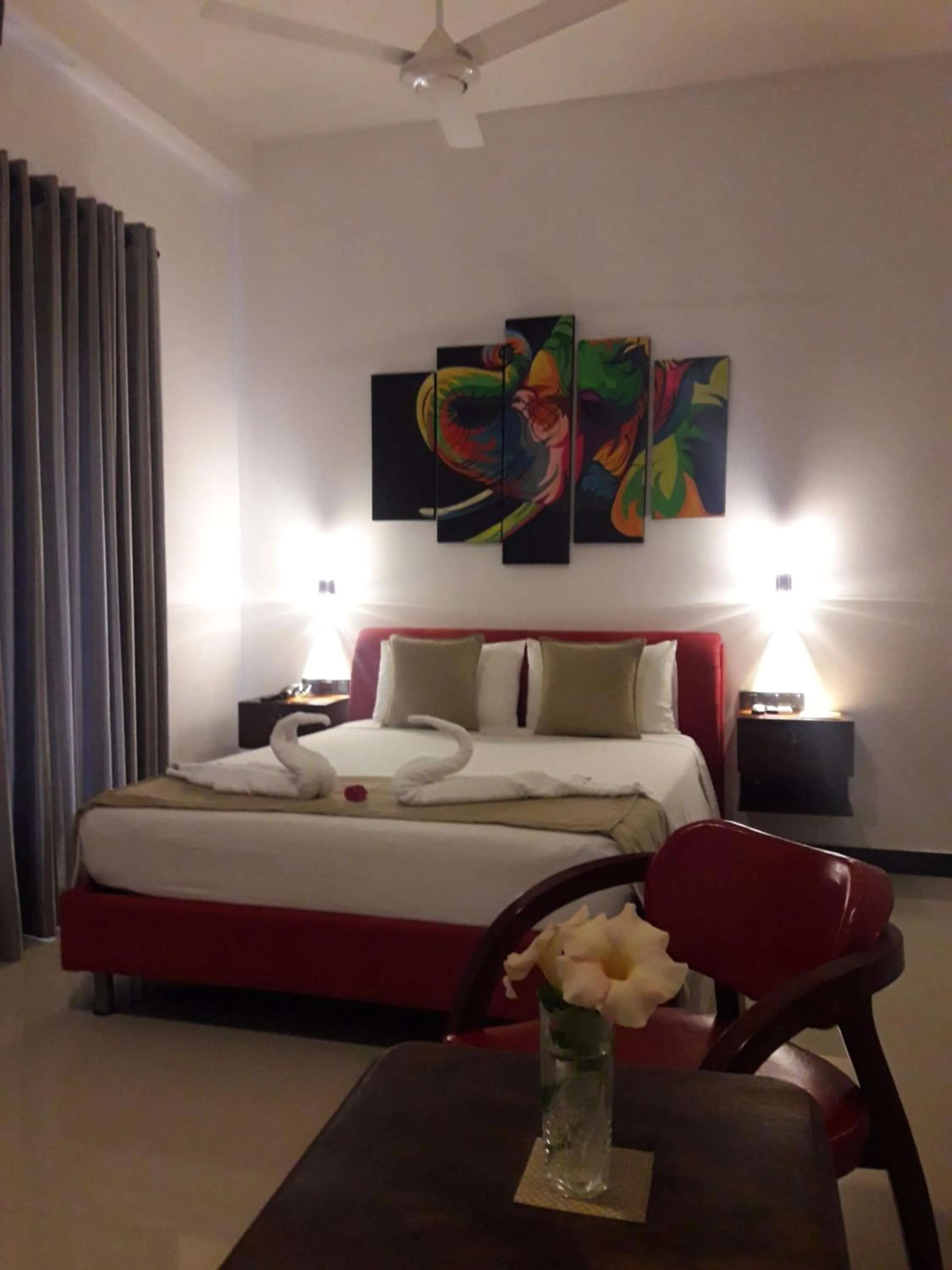 Bed in Vimanra Udawalawa