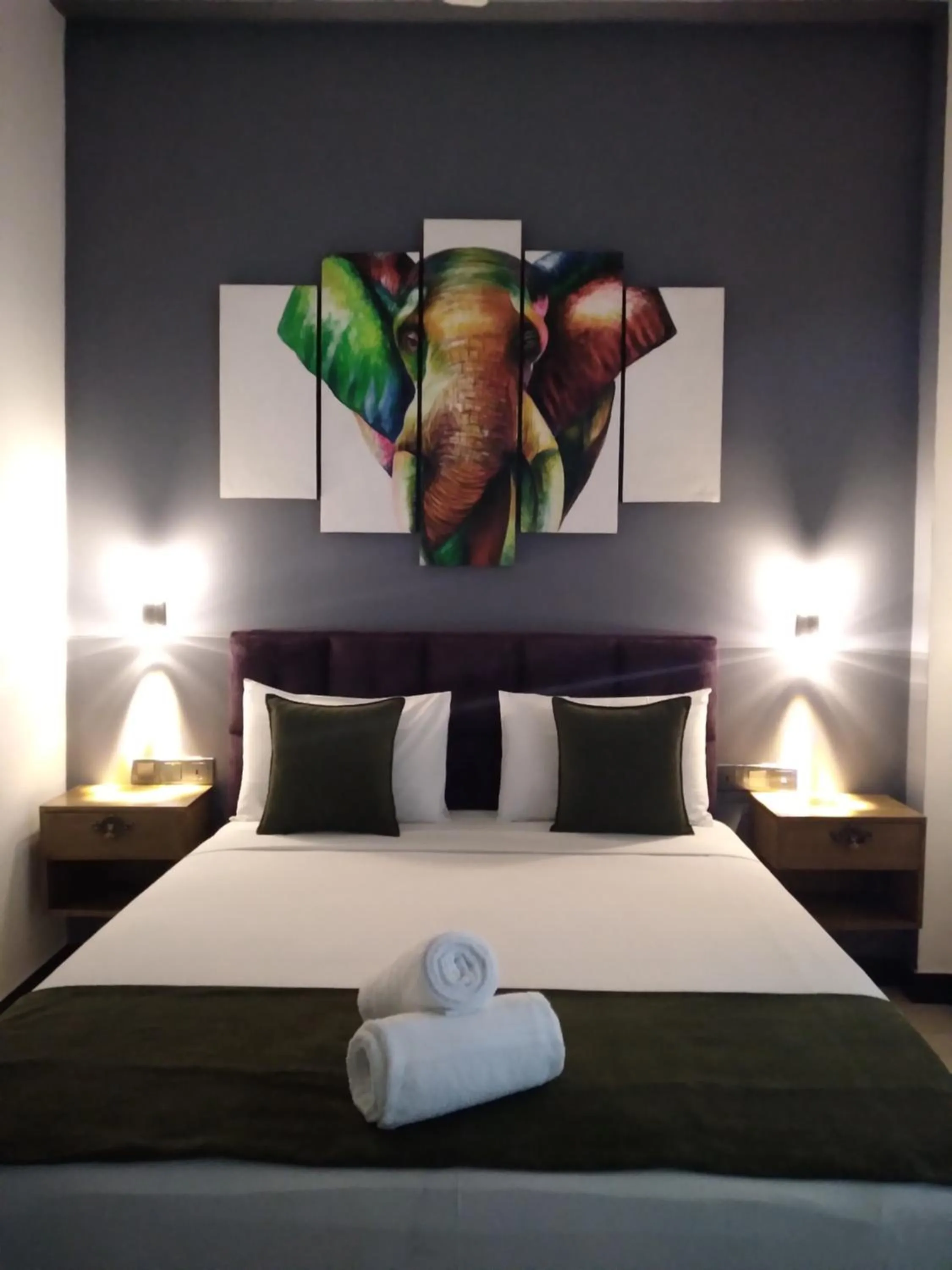 Bed in Vimanra Udawalawa