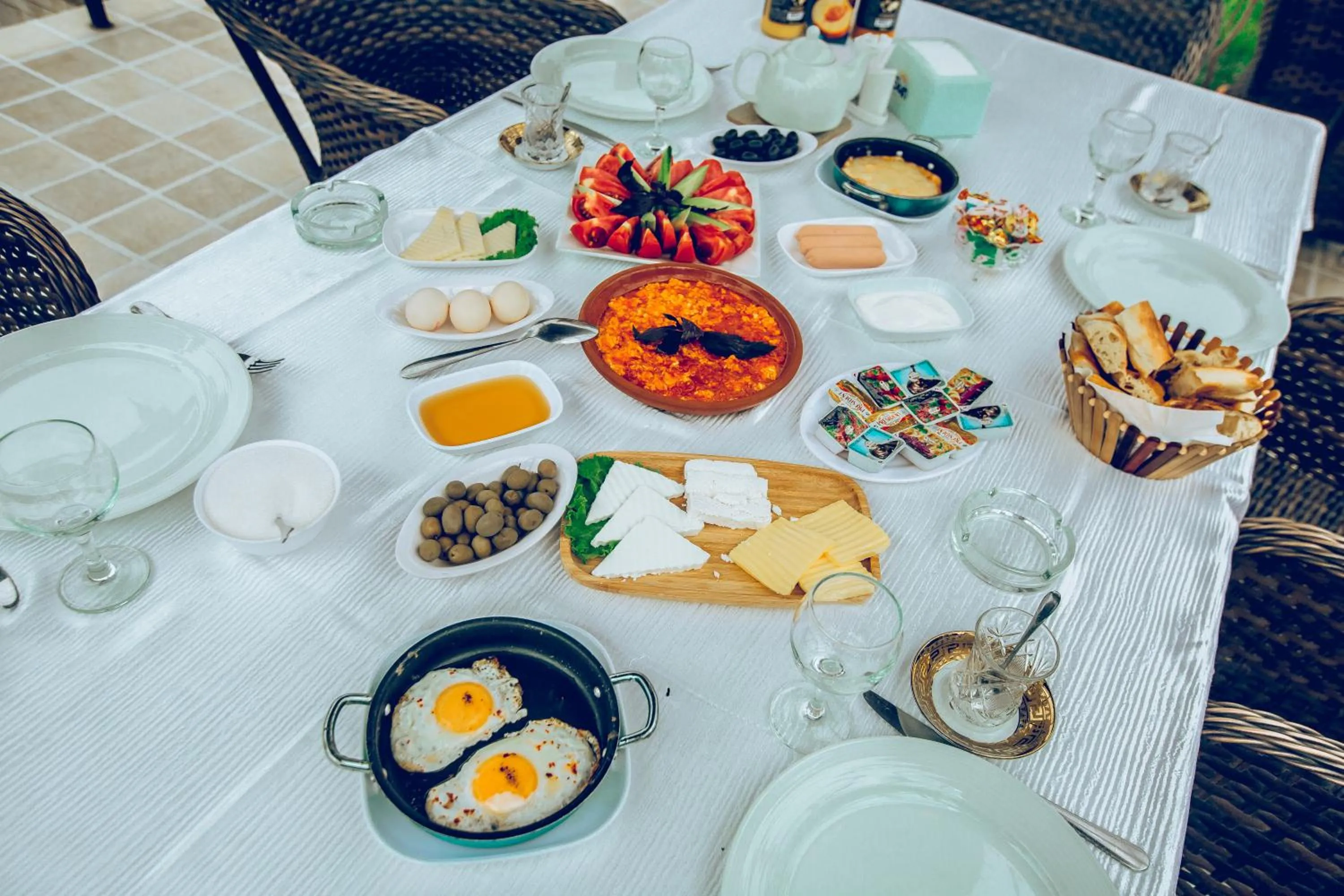 Breakfast in Panorama Villa Lux Hotel