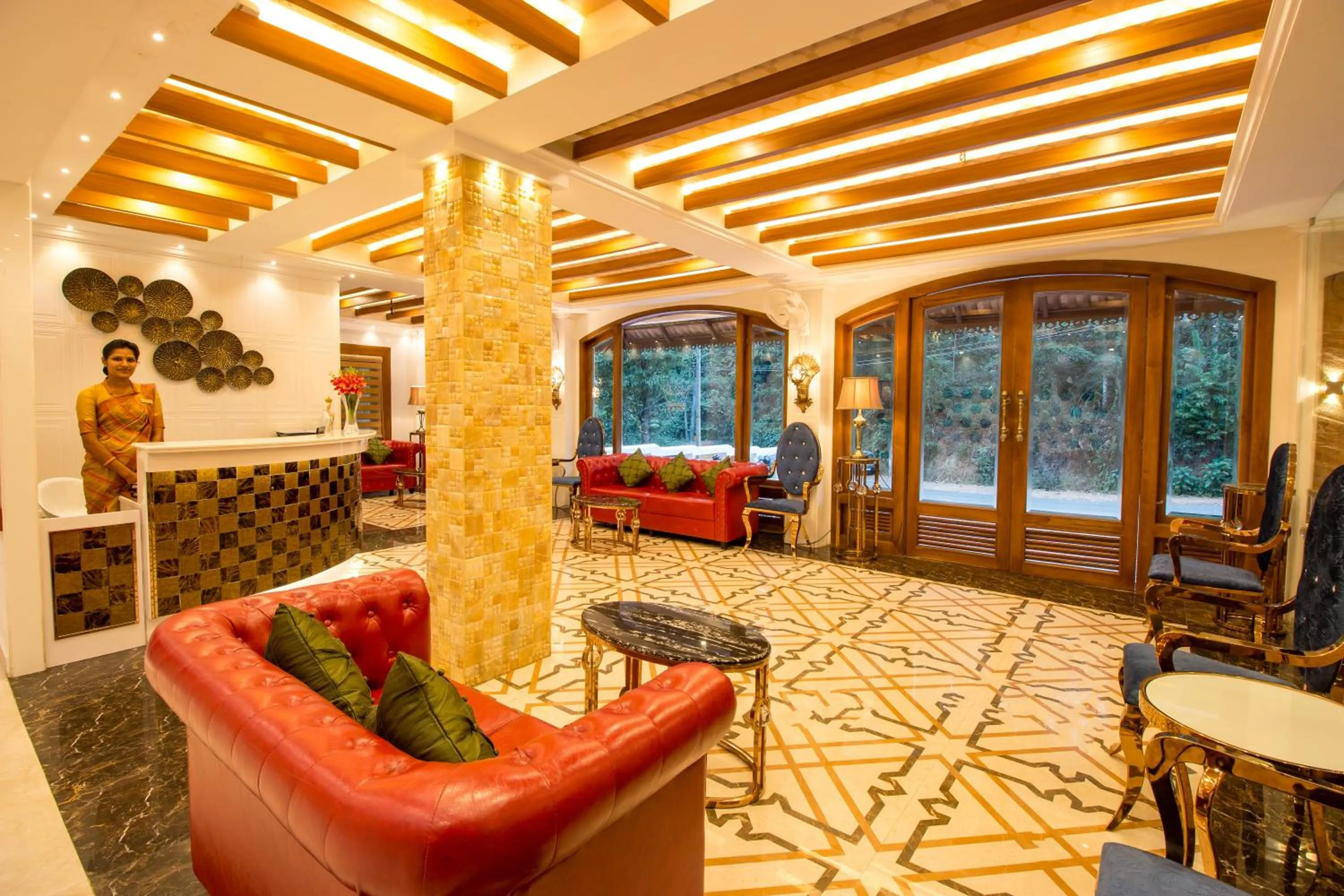 Lobby or reception in Crown Valley Thekkady