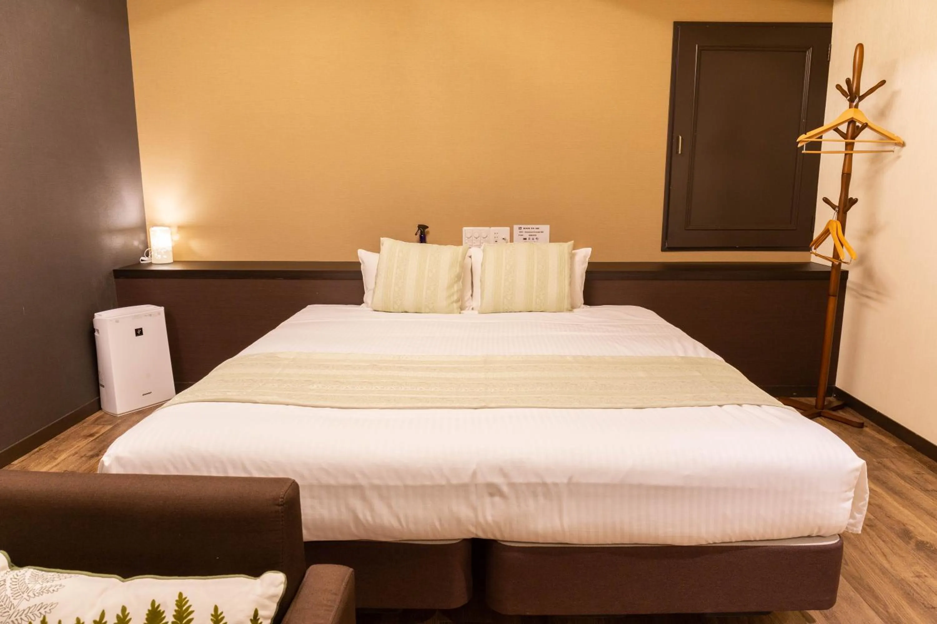 Photo of the whole room, Bed in Nami No Ue Crystal Hotel