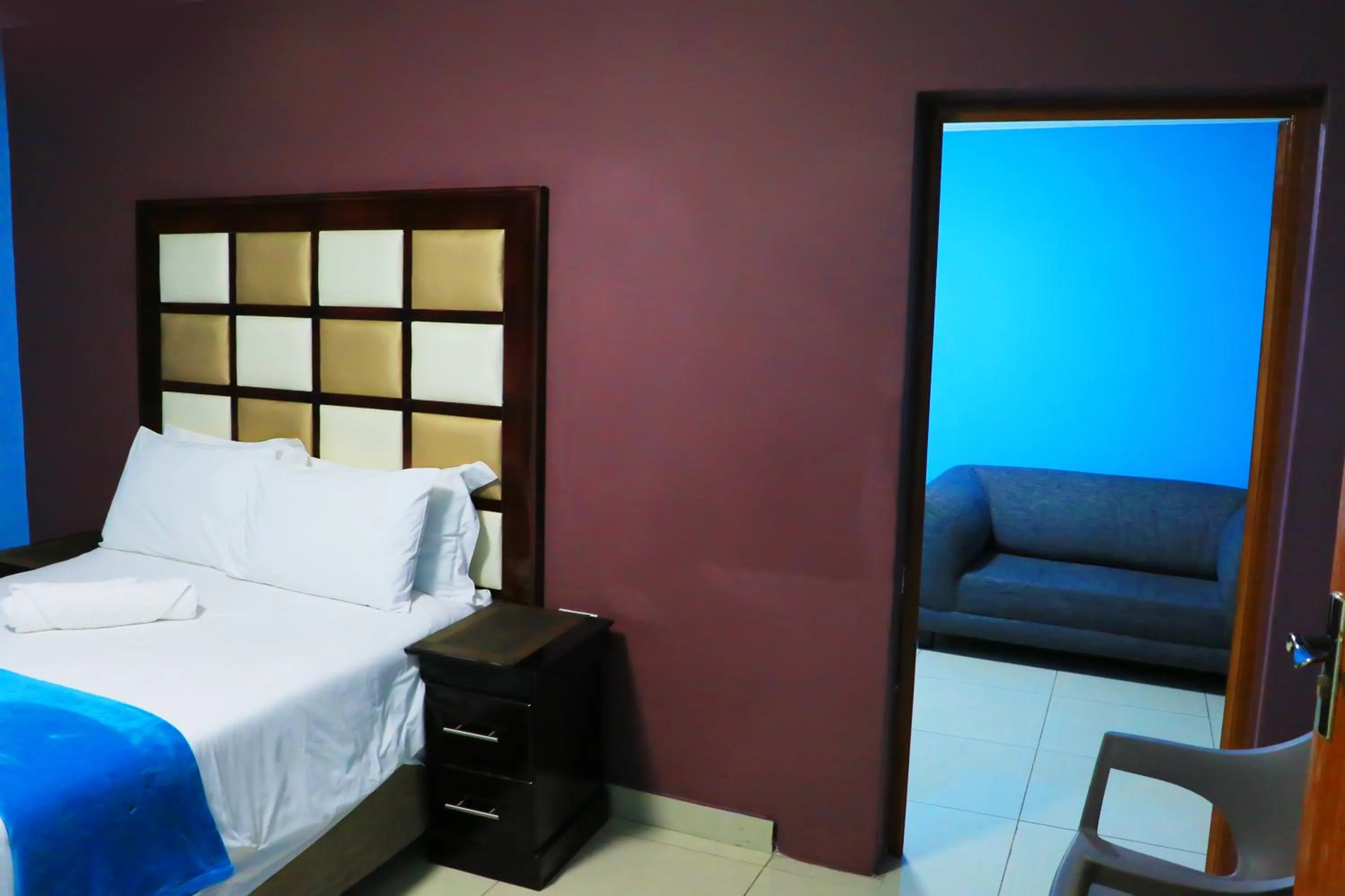 Bed in Angel Guest House