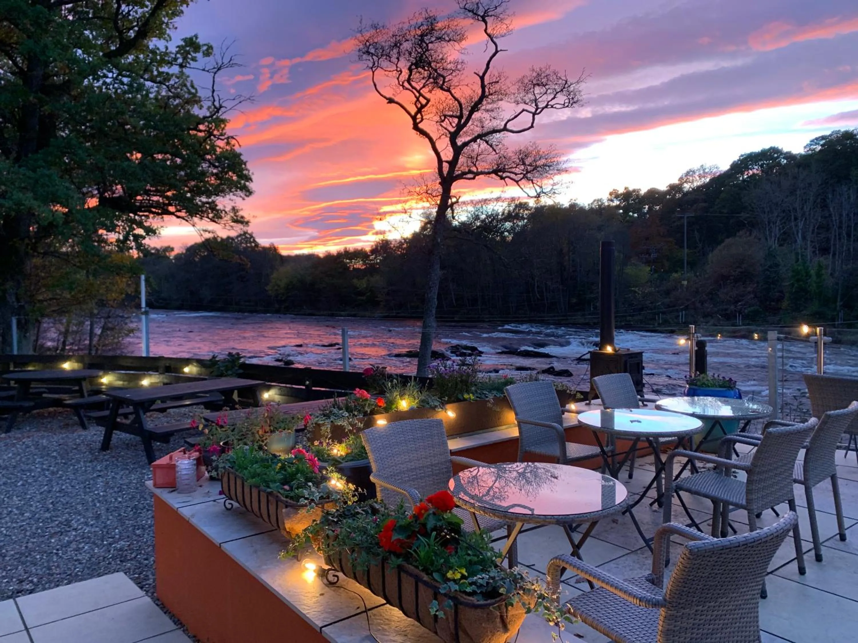Balcony/Terrace in The Inn on the Tay
