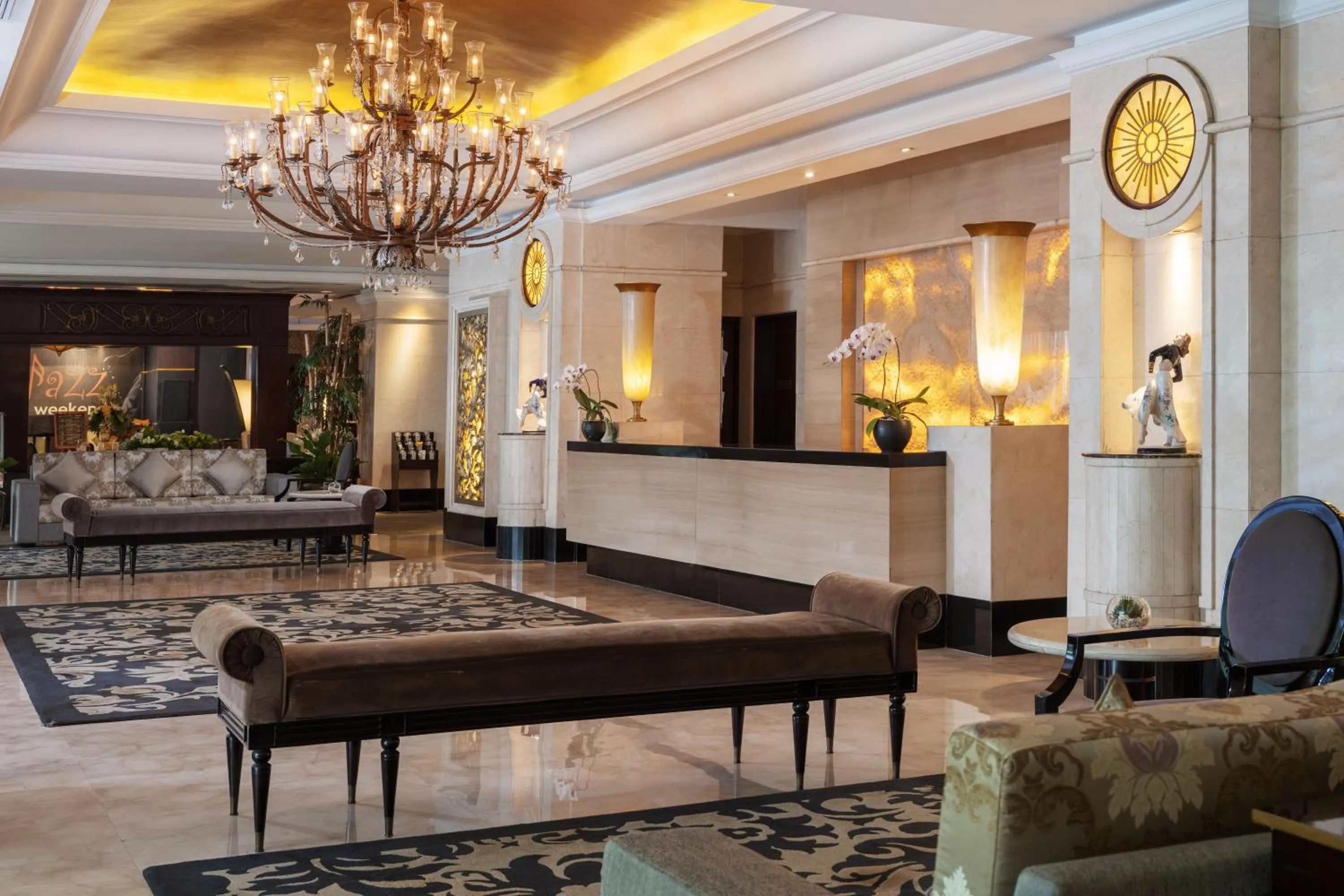 Lobby or reception in The Papandayan