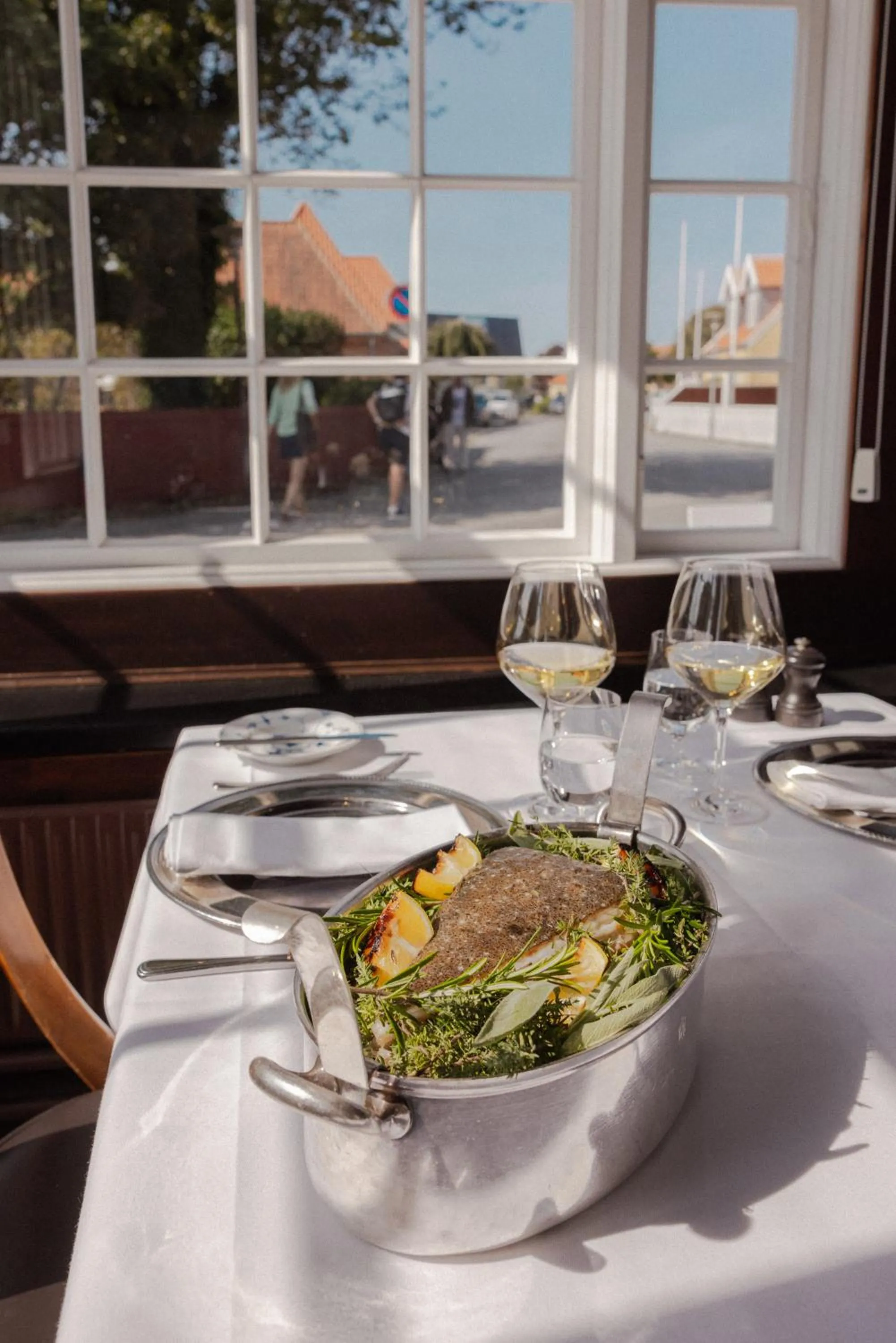 Food close-up in Brøndums Hotel