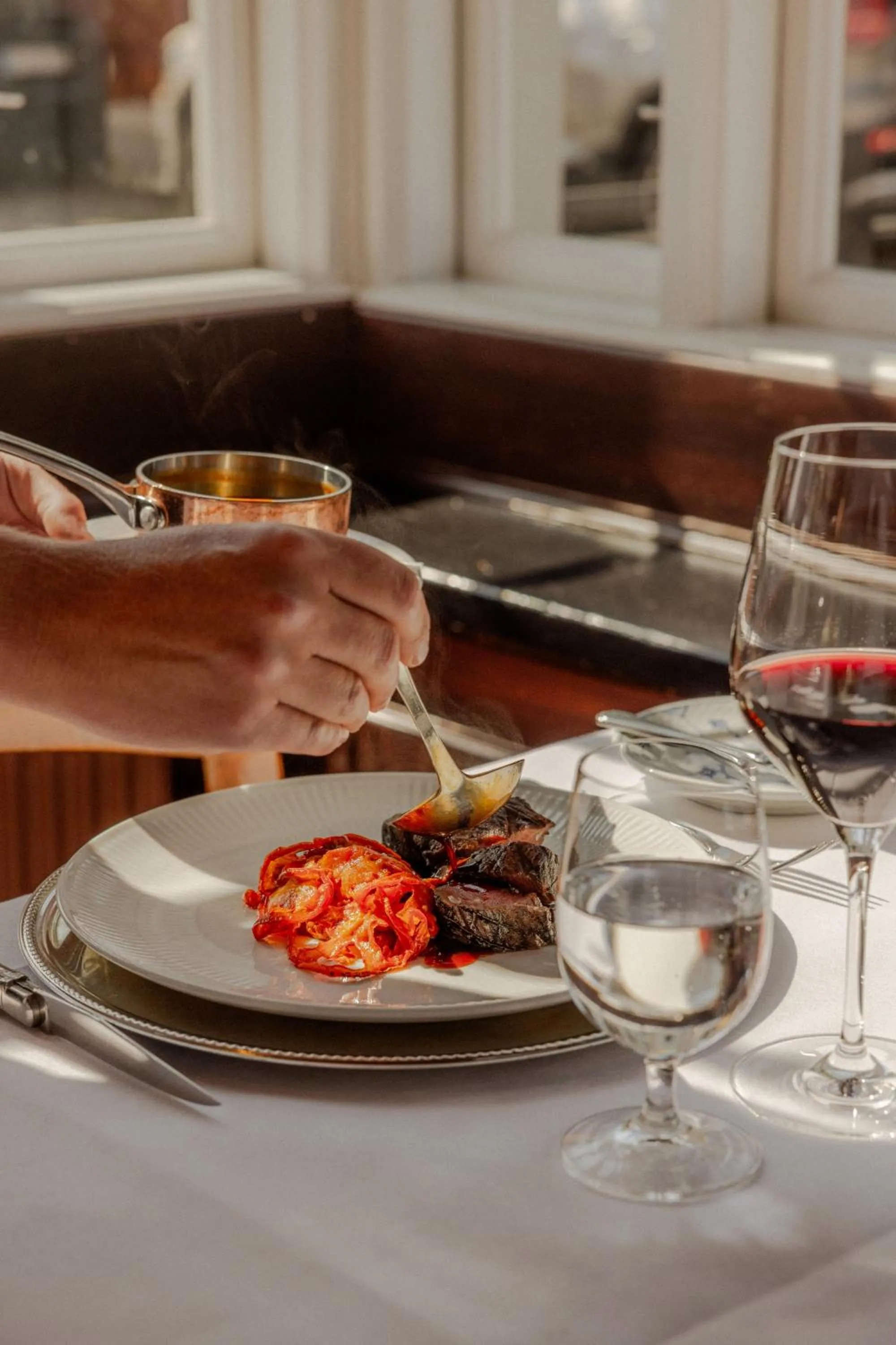 Restaurant/places to eat in Brøndums Hotel