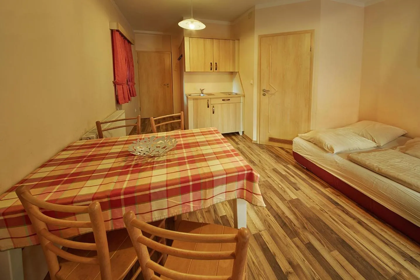 Living room, Bed in Rute Hotel and Apartments