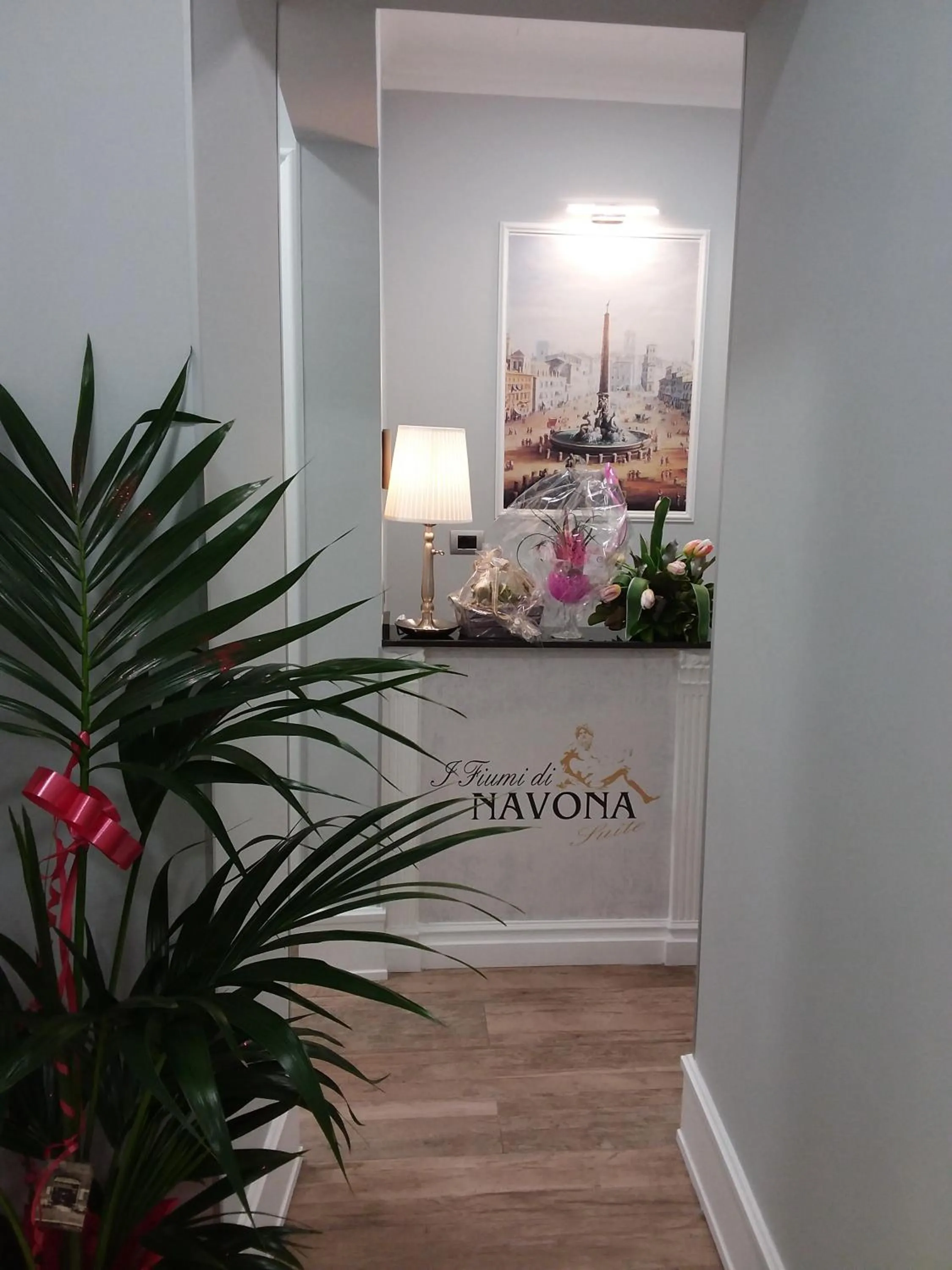 Lobby or reception in I Fiumi Di Navona