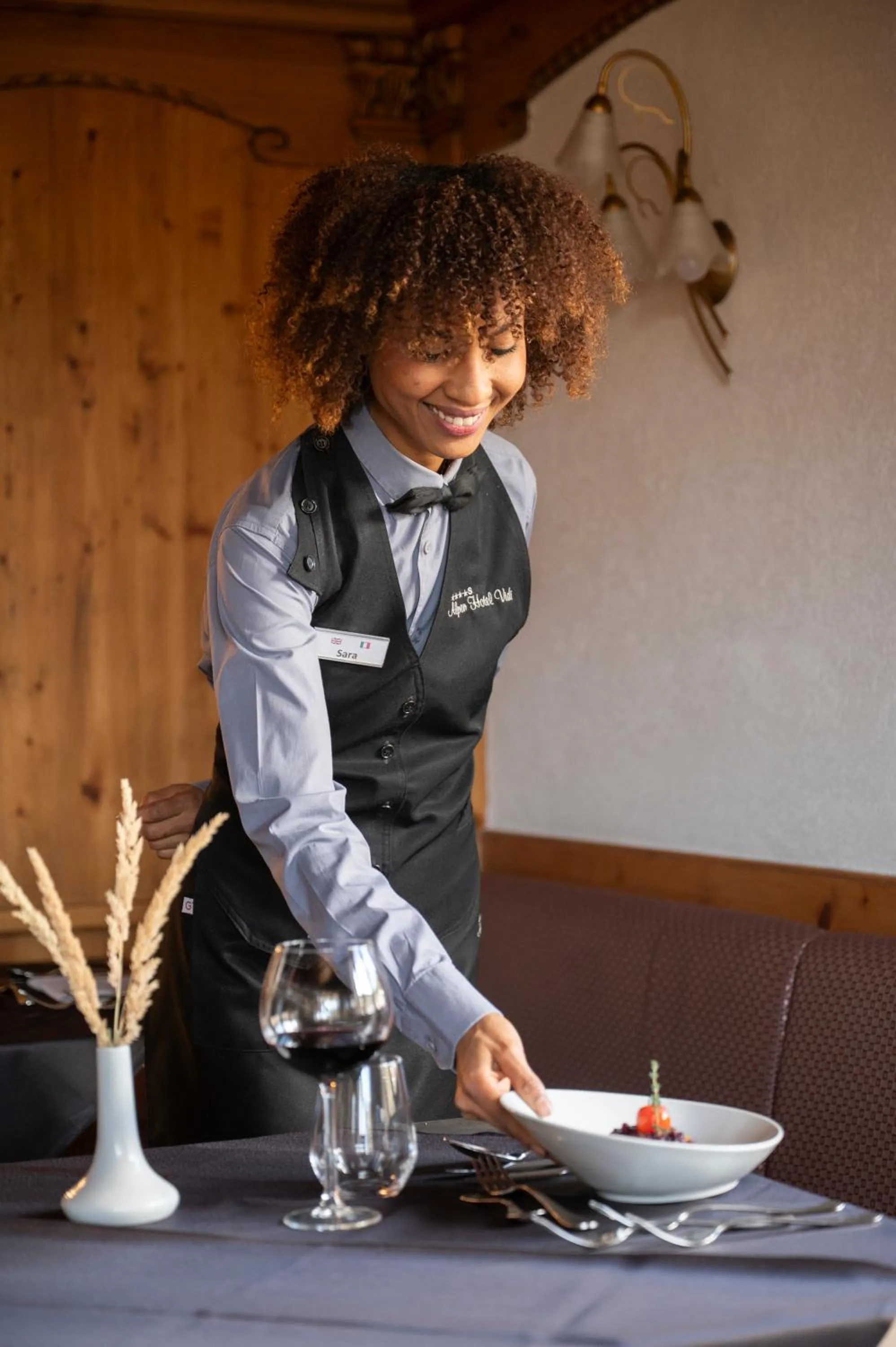 Restaurant/places to eat in Alpen Hotel Vidi