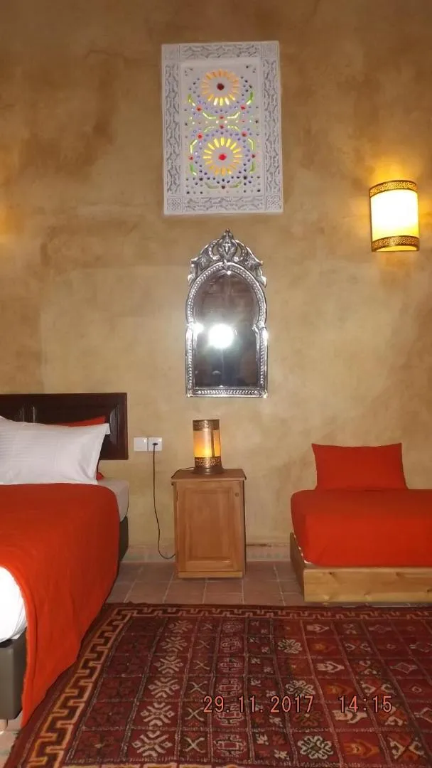 Bed in Riad jasmins & Spa