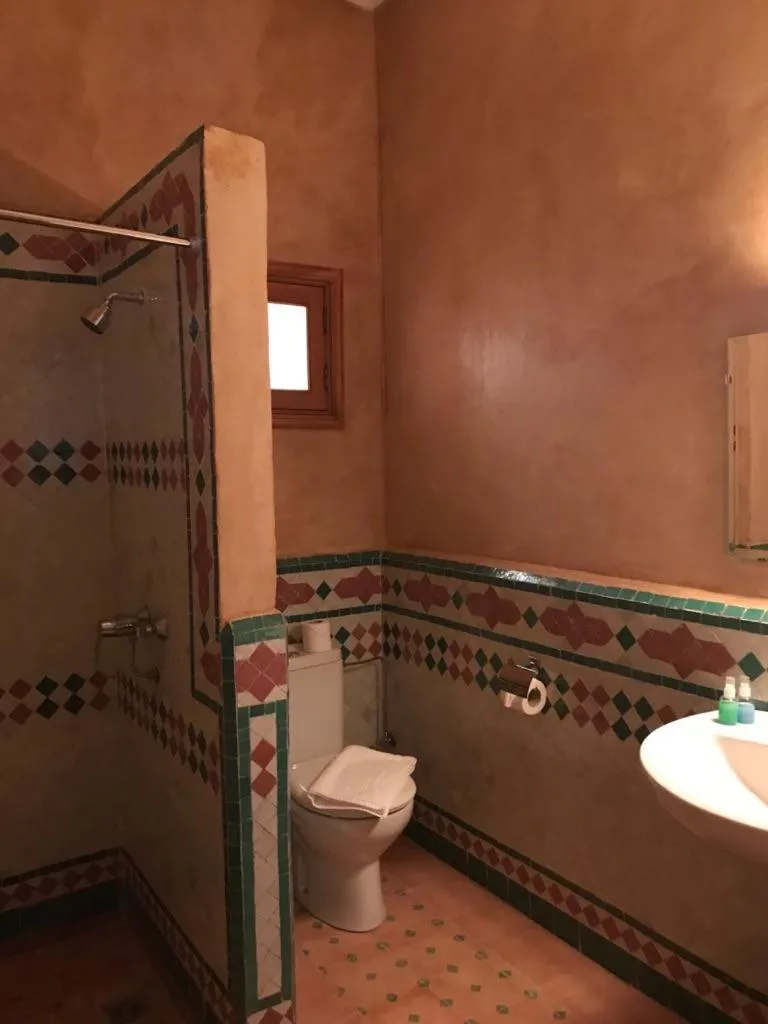 Shower in Riad jasmins & Spa