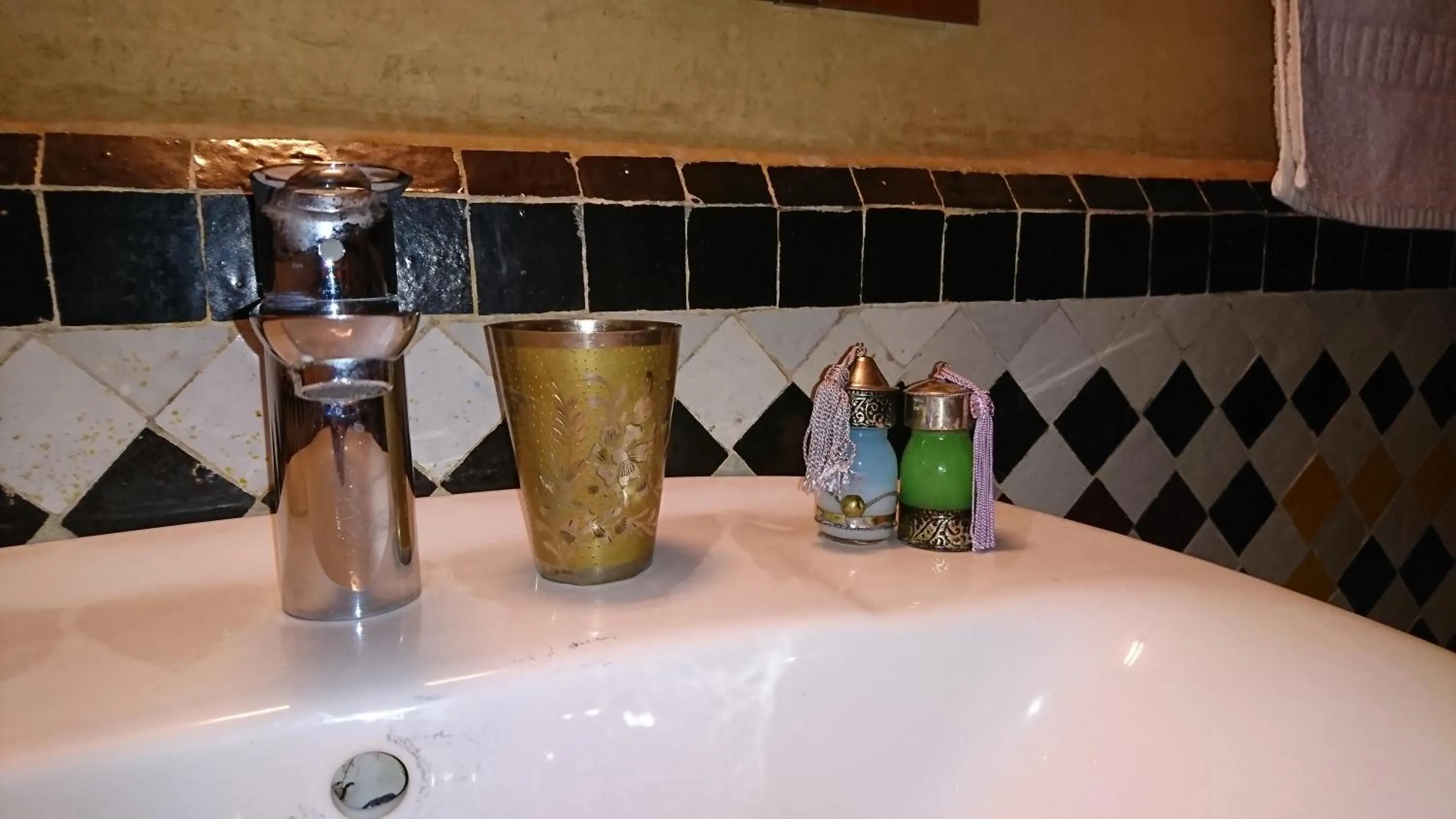 Bathroom in Riad jasmins & Spa