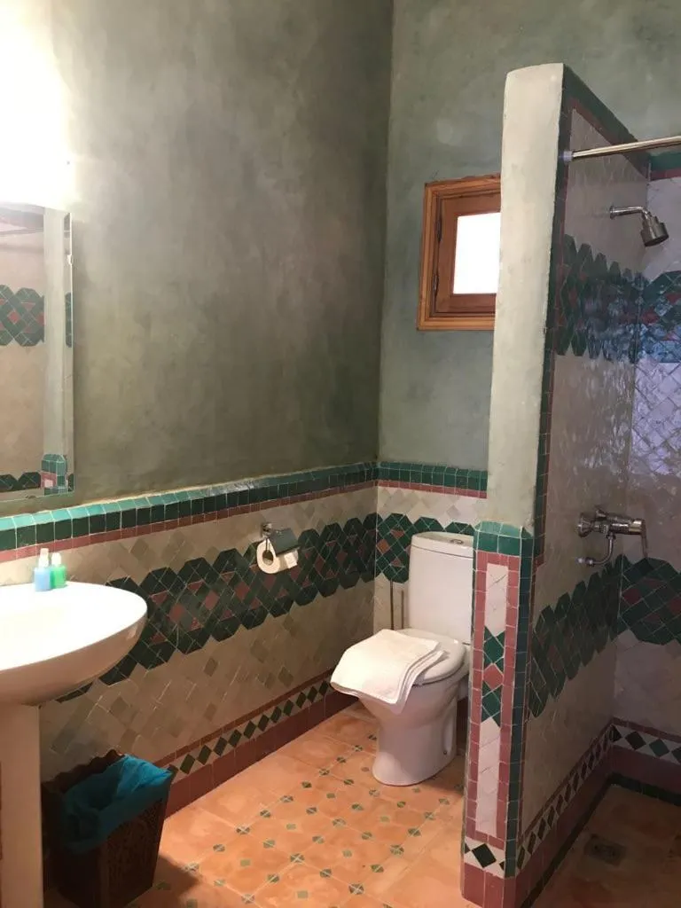 Shower in Riad jasmins & Spa