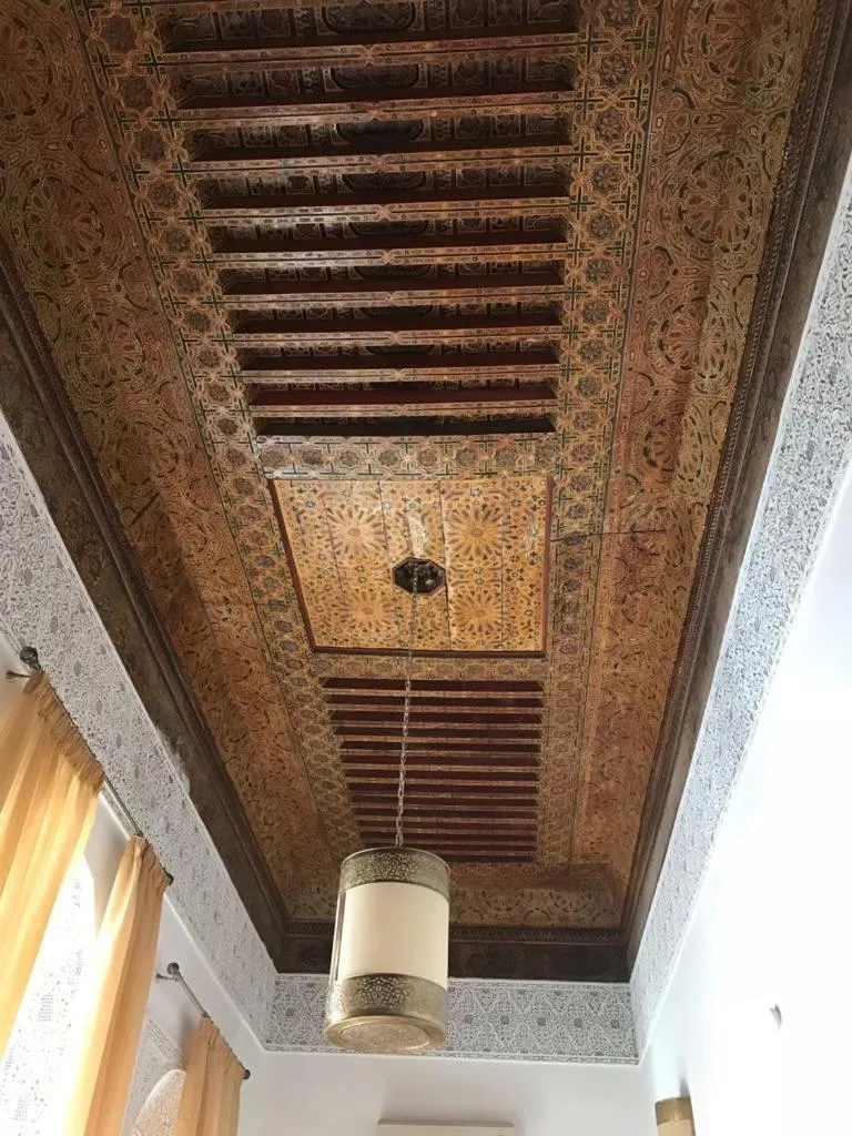 Decorative detail in Riad jasmins & Spa