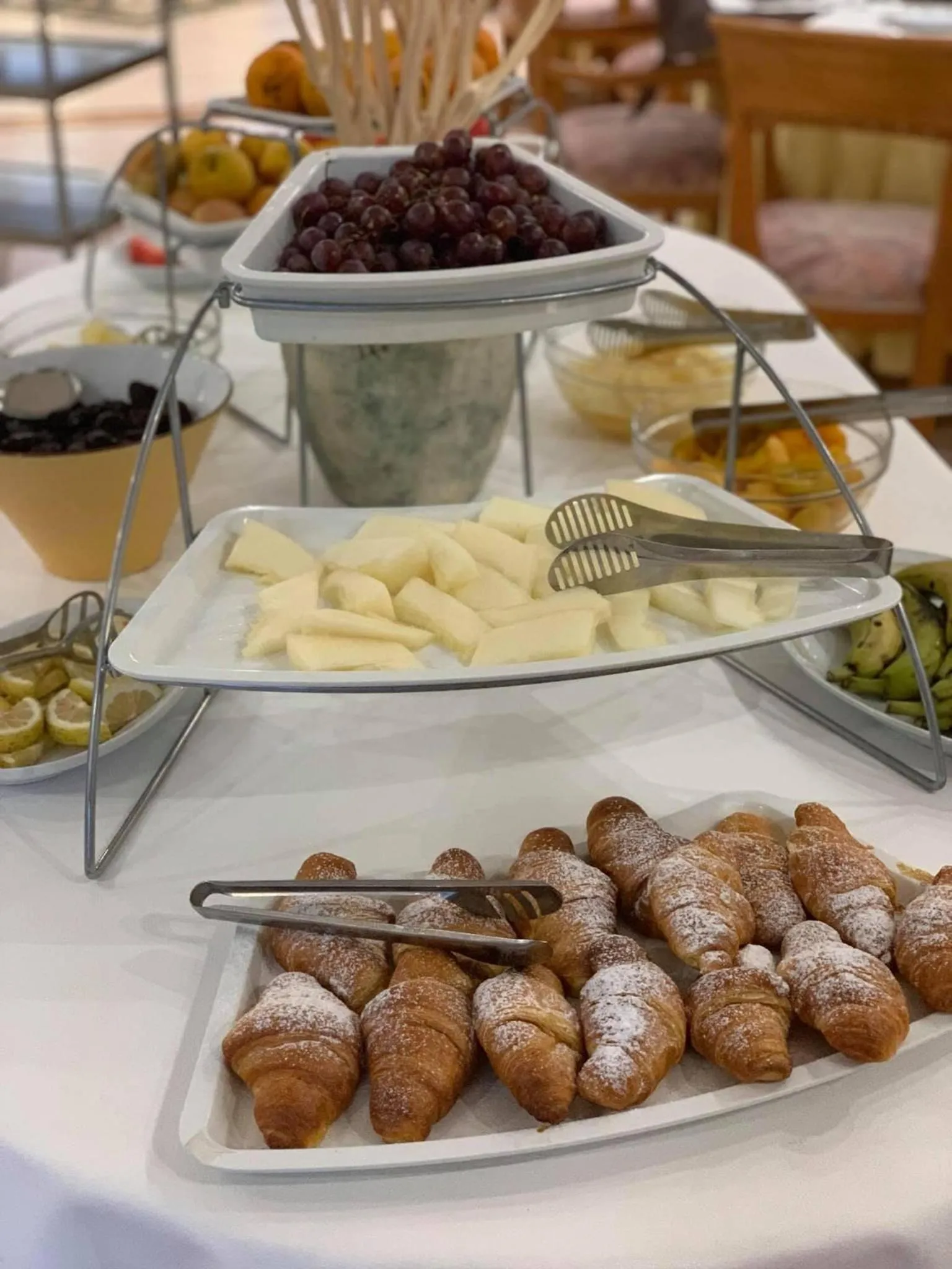 Continental breakfast in Hotel Calabrisella