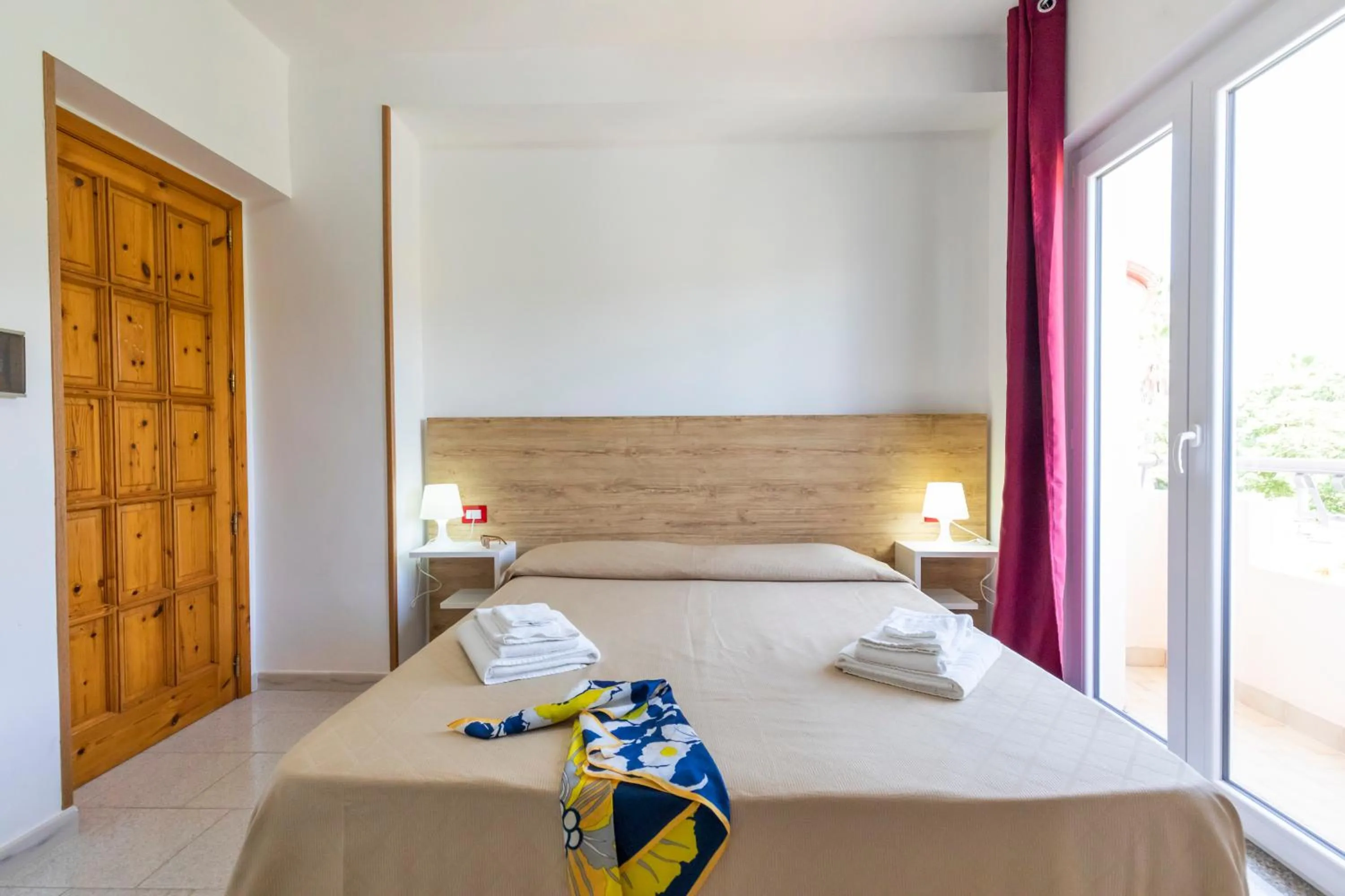 Bedroom, Bed in Hotel Calabrisella