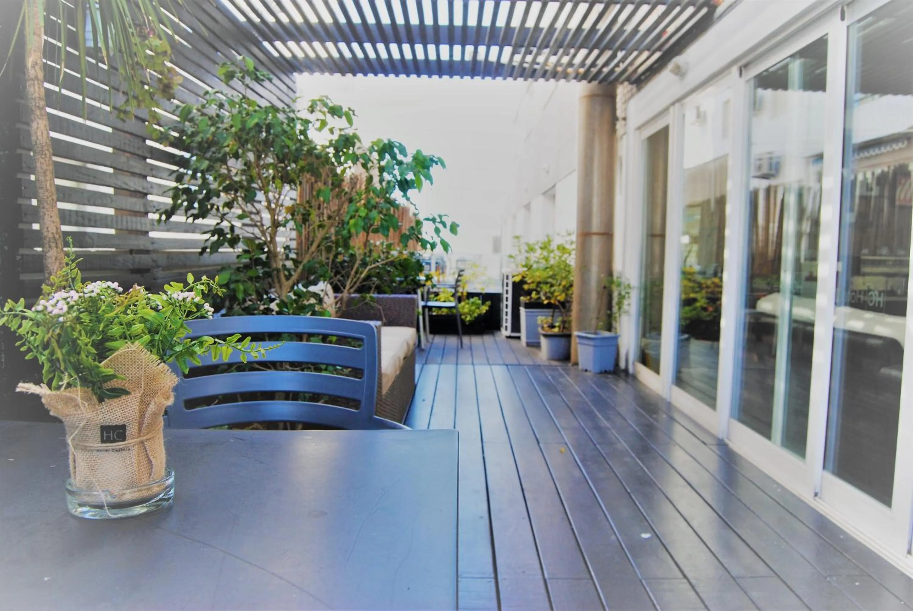 Balcony/Terrace in Hotel Castilla