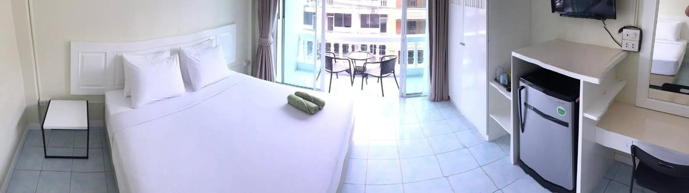 Bed in Thai Orchid Guest House