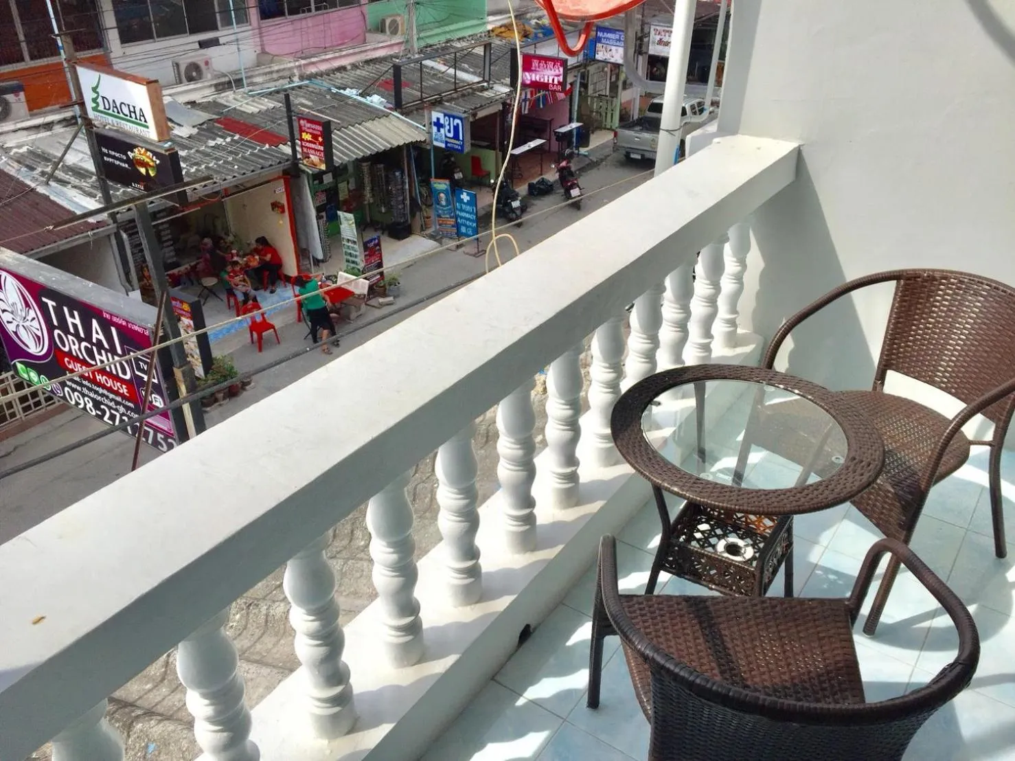 Balcony/Terrace in Thai Orchid Guest House