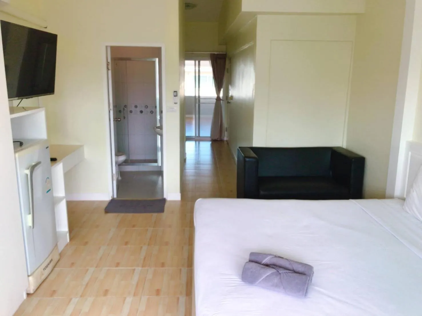 Bed in Thai Orchid Guest House