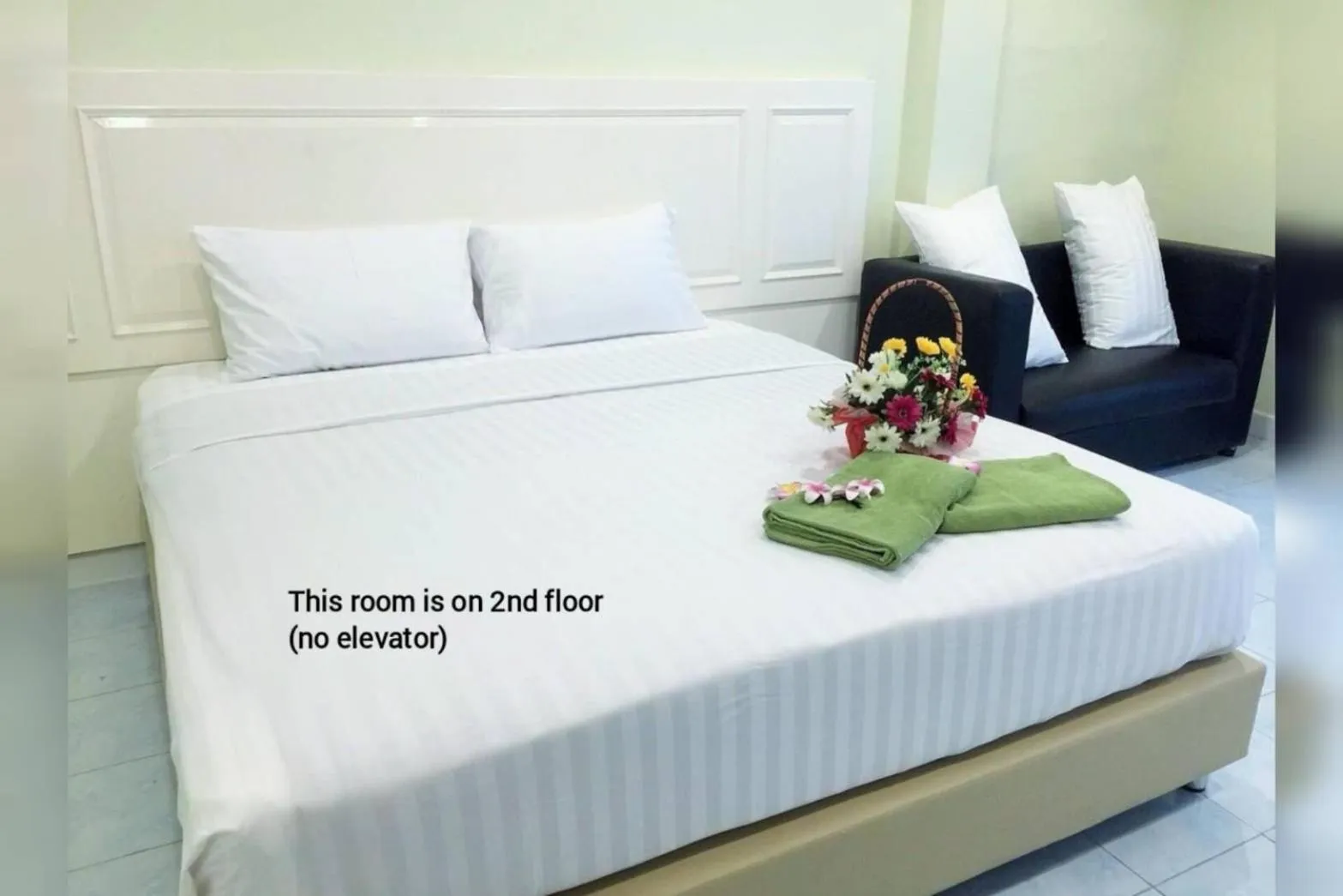 Bed in Thai Orchid Guest House