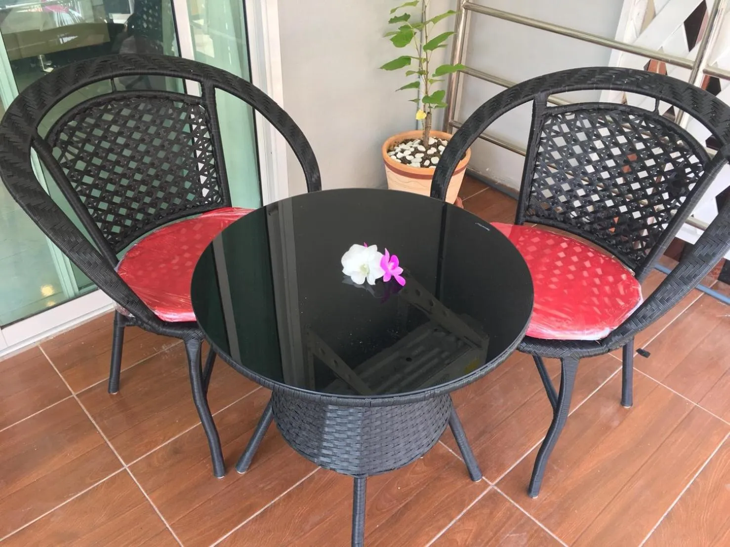 Balcony/Terrace in Thai Orchid Guest House