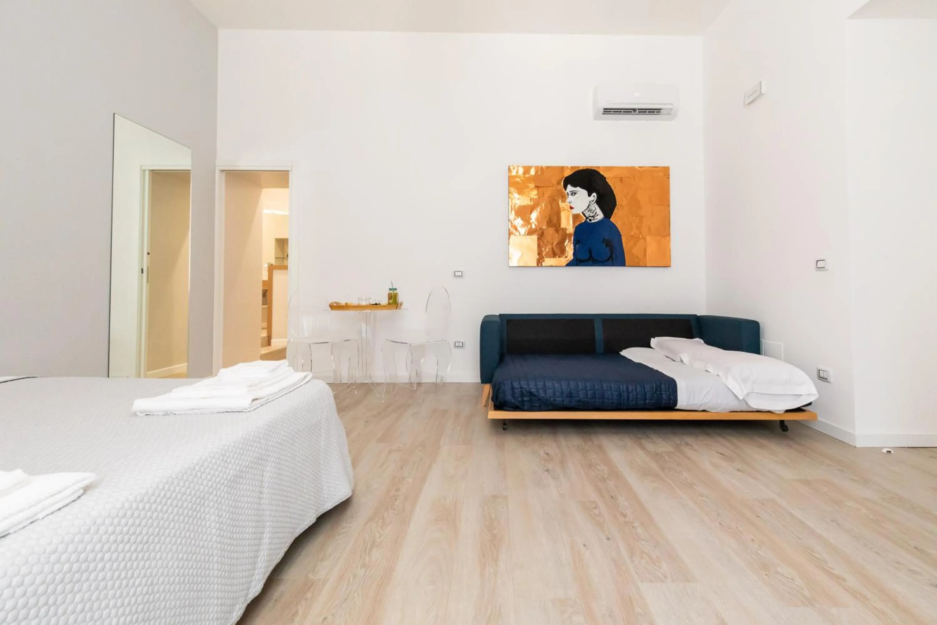 Photo of the whole room, Bed in Palazzo Della Porta