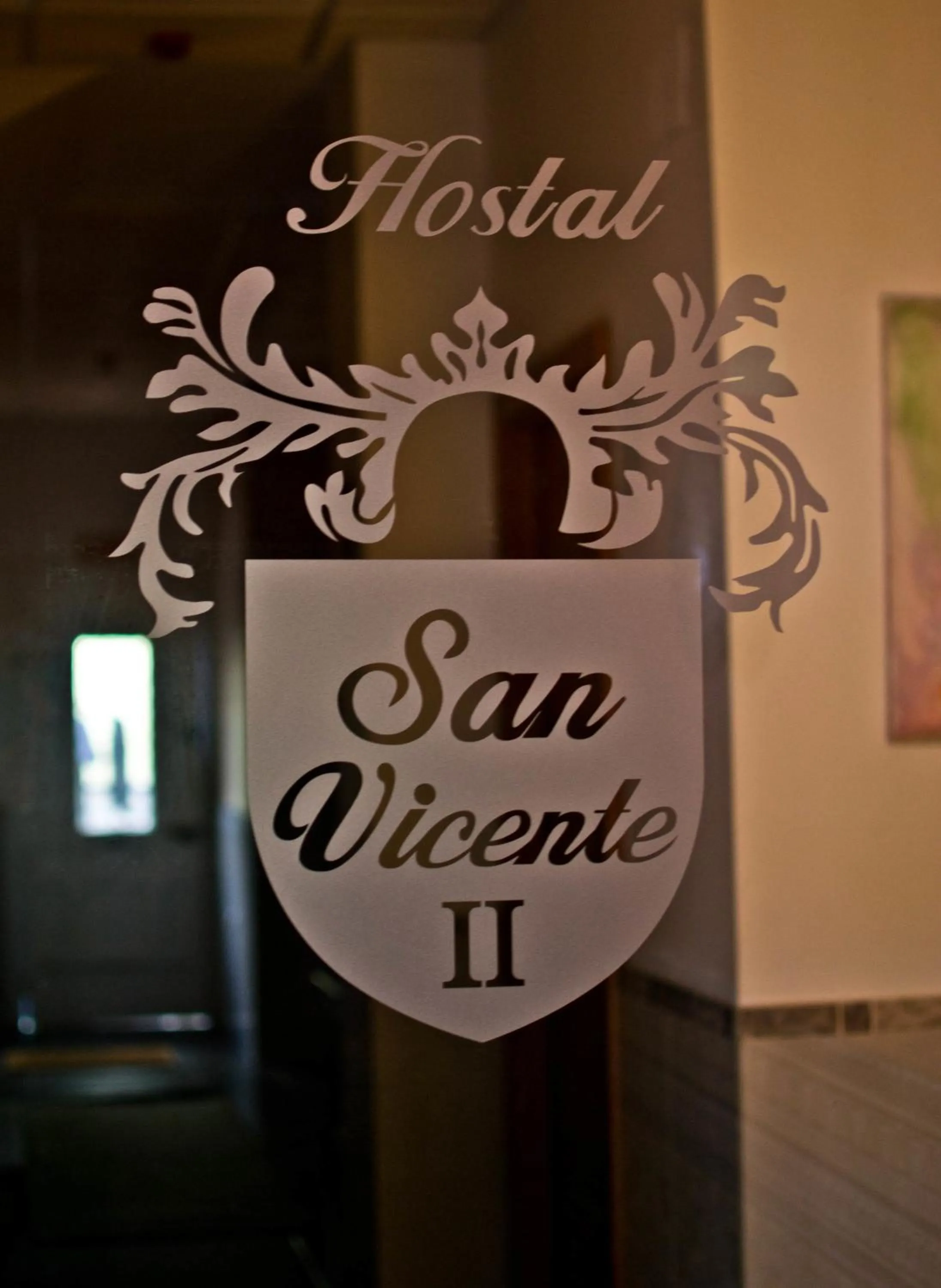 Lobby or reception in Hostal San Vicente II