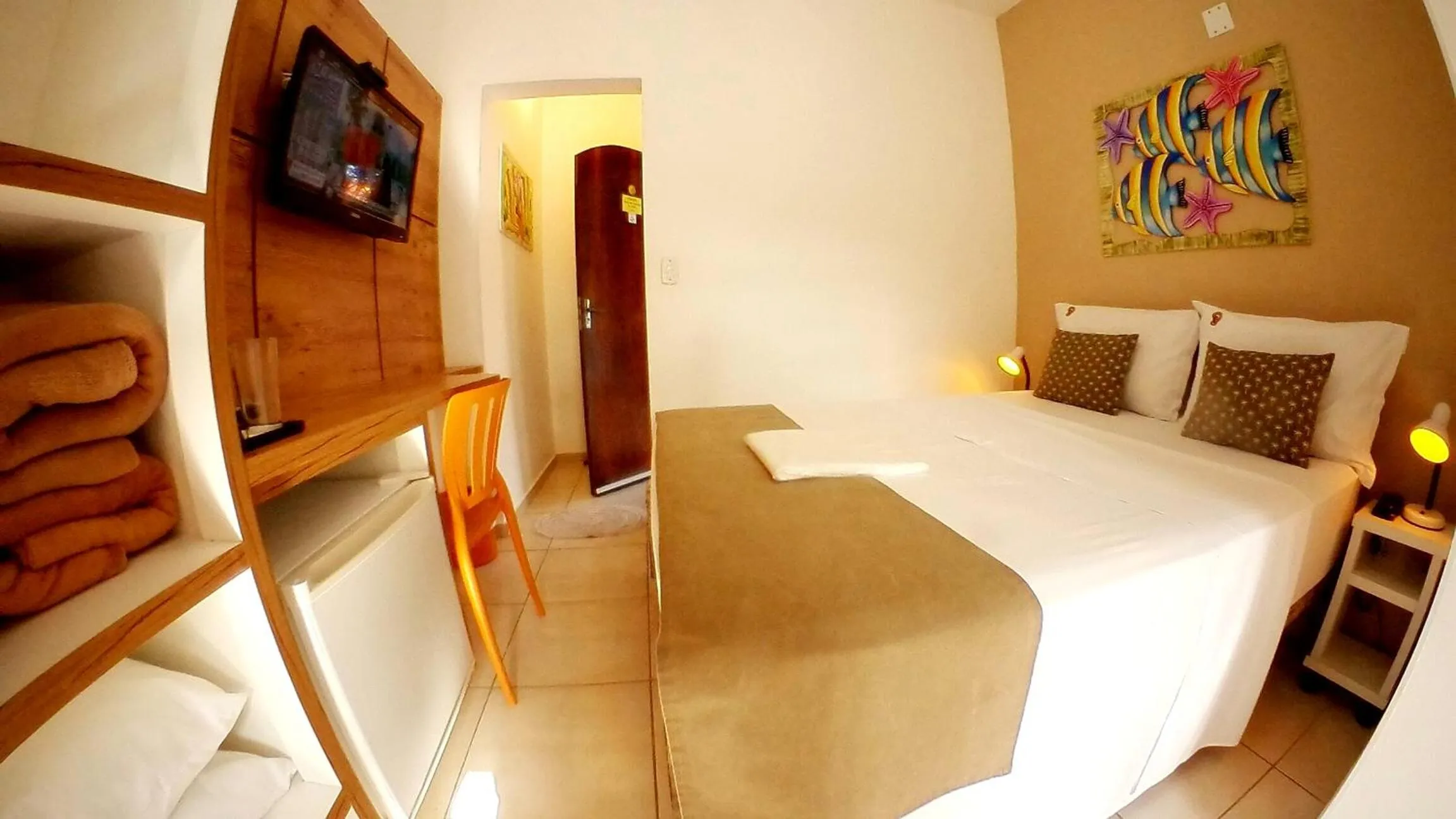 Bedroom, Bed in Hotel Pousada Paradise