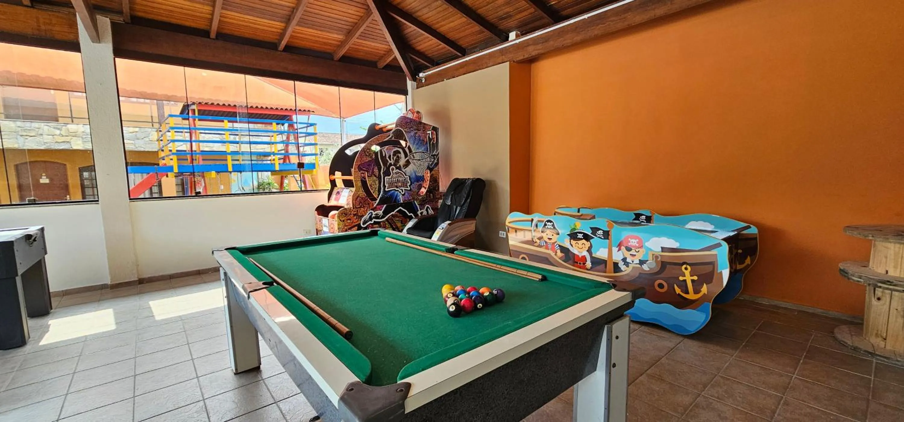 Game Room in Hotel Pousada Paradise