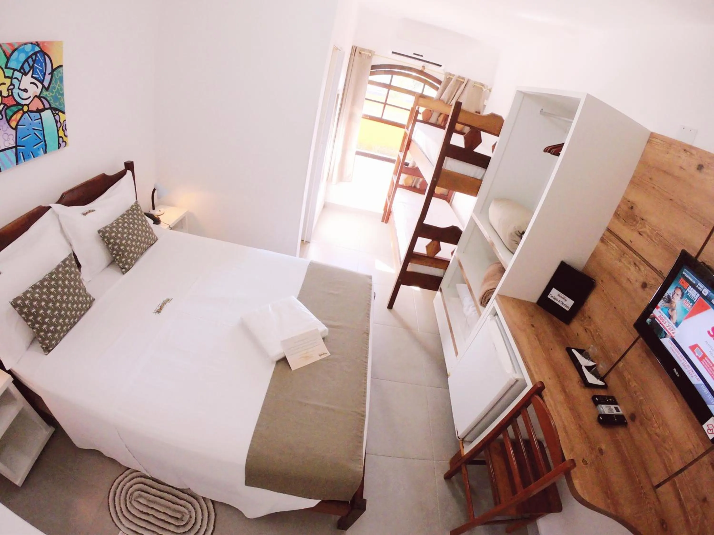 Photo of the whole room, Bed in Hotel Pousada Paradise