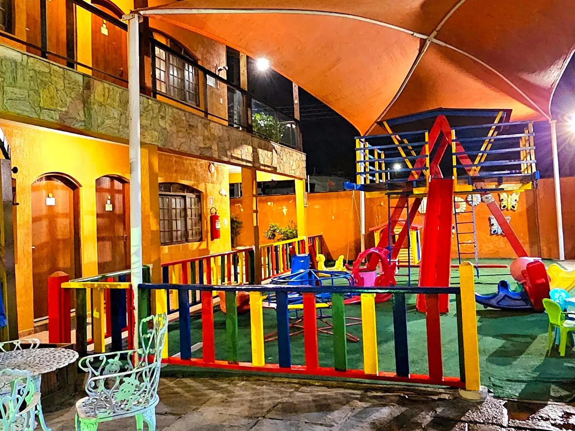 Children play ground in Hotel Pousada Paradise