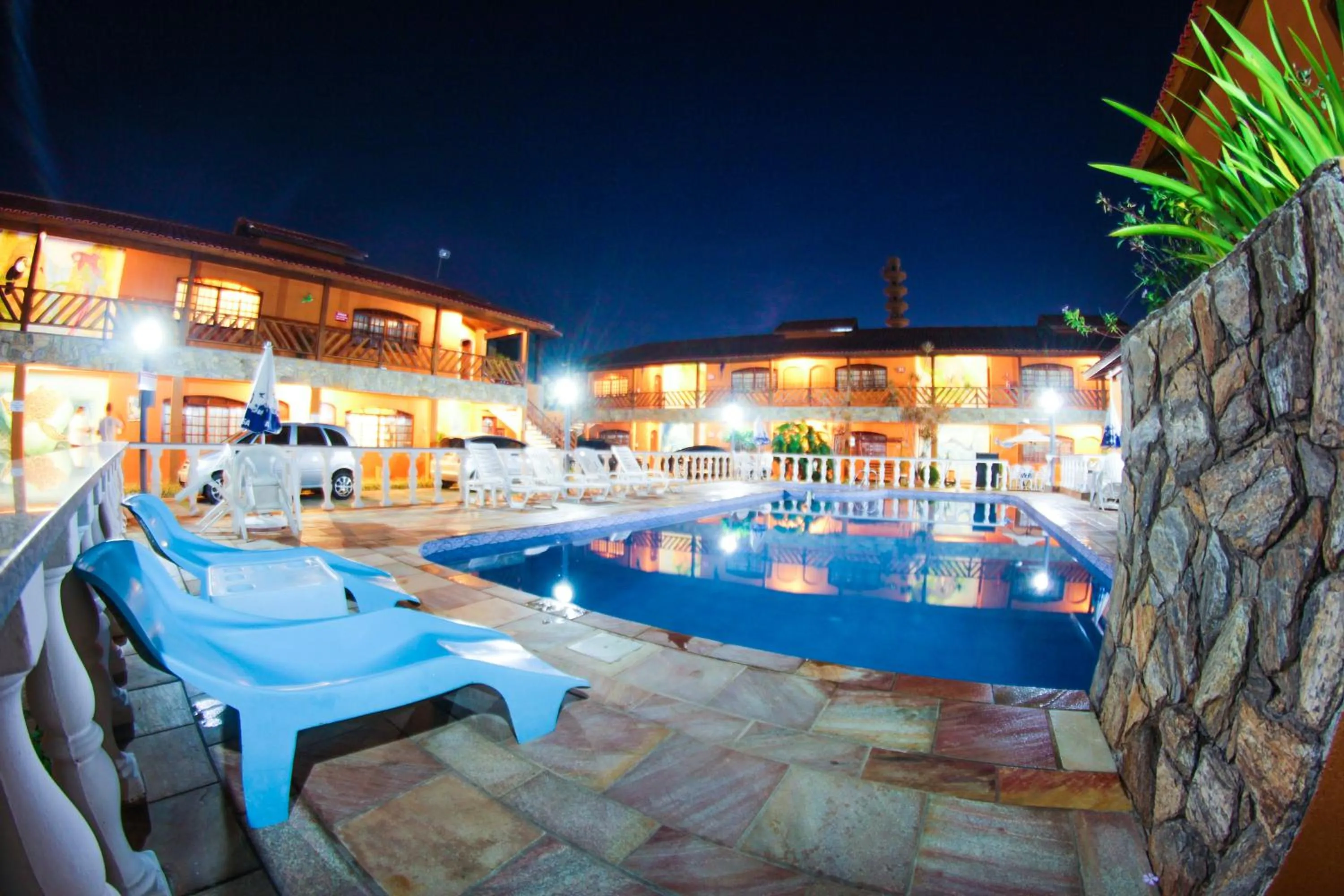 Swimming pool in Hotel Pousada Paradise