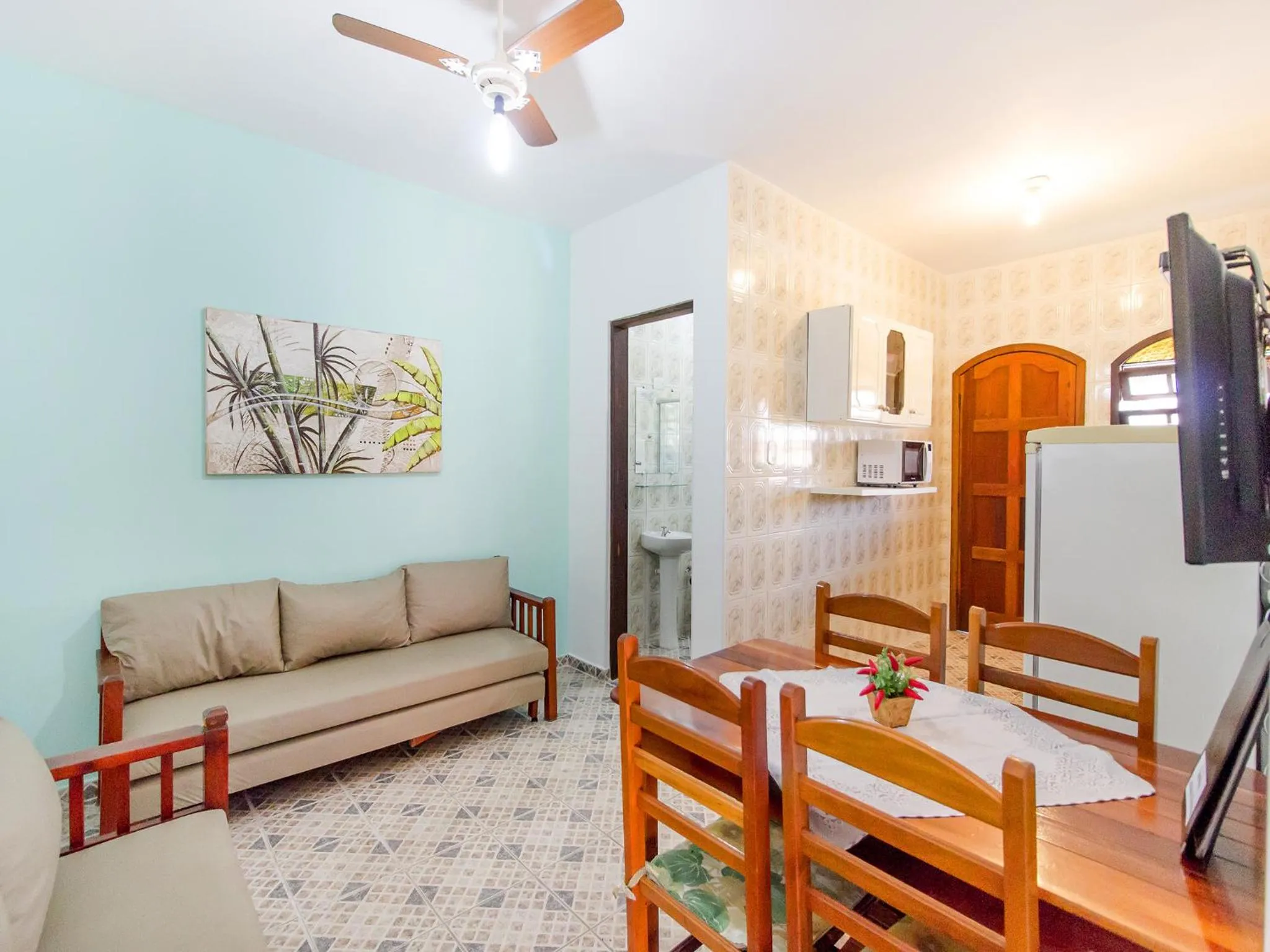 Living room in Hotel Pousada Paradise