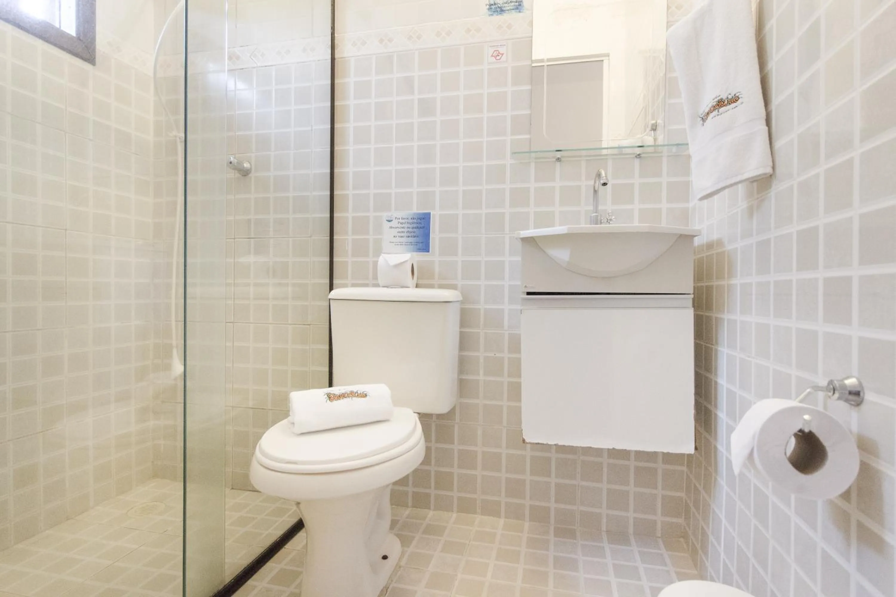 Bathroom in Hotel Pousada Paradise