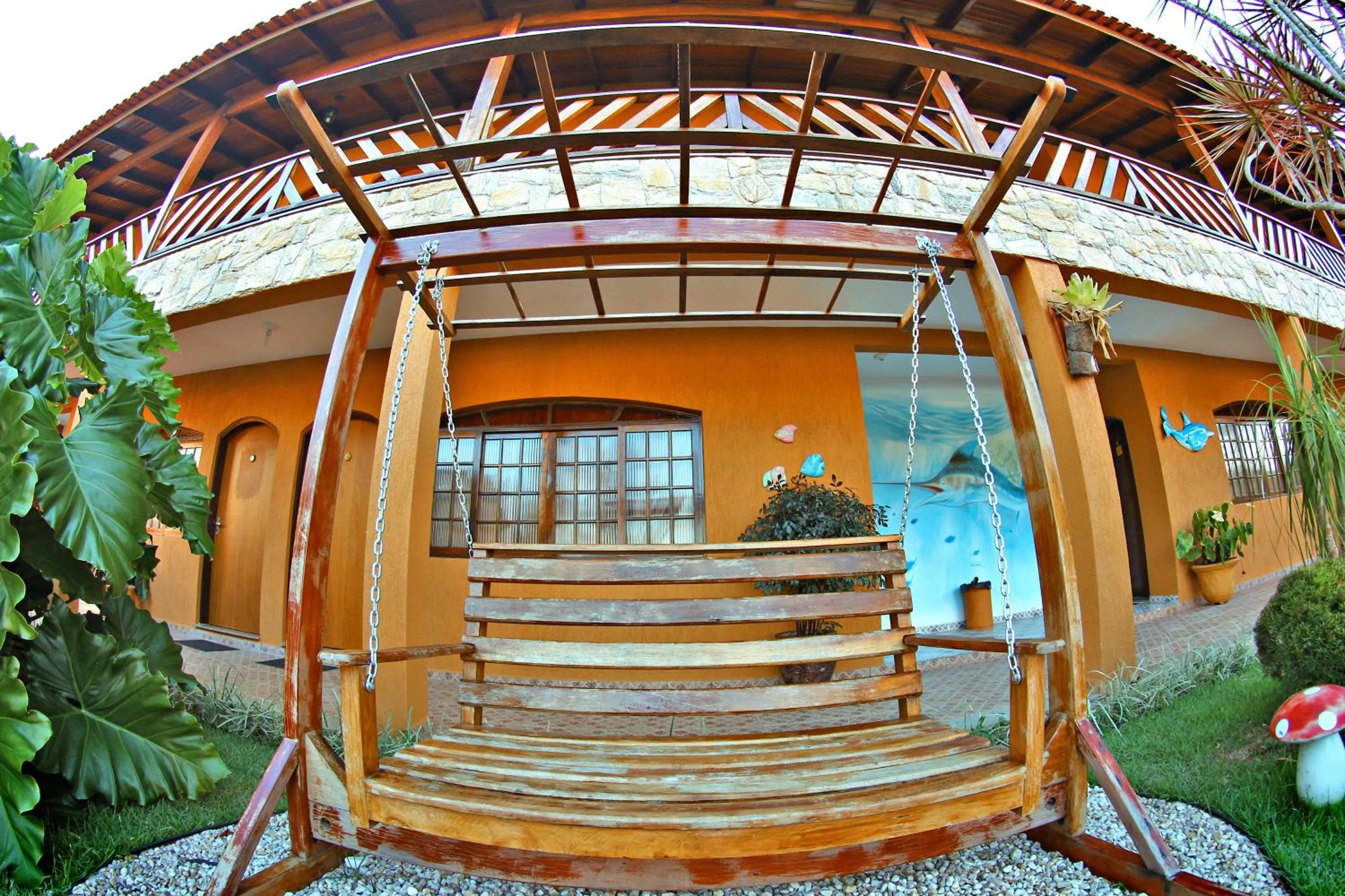 Garden in Hotel Pousada Paradise