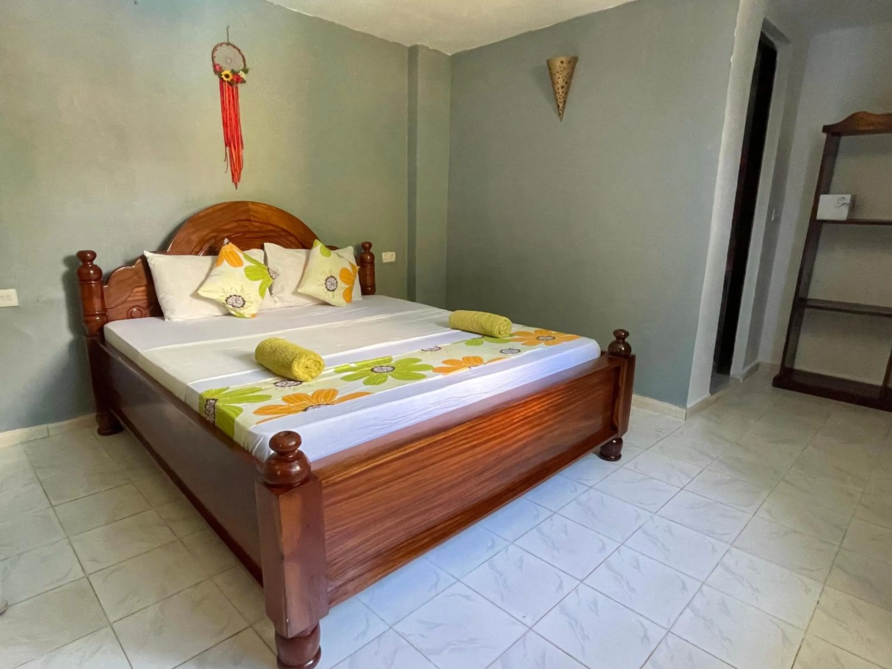 Bed in Green's Hostel Nungwi