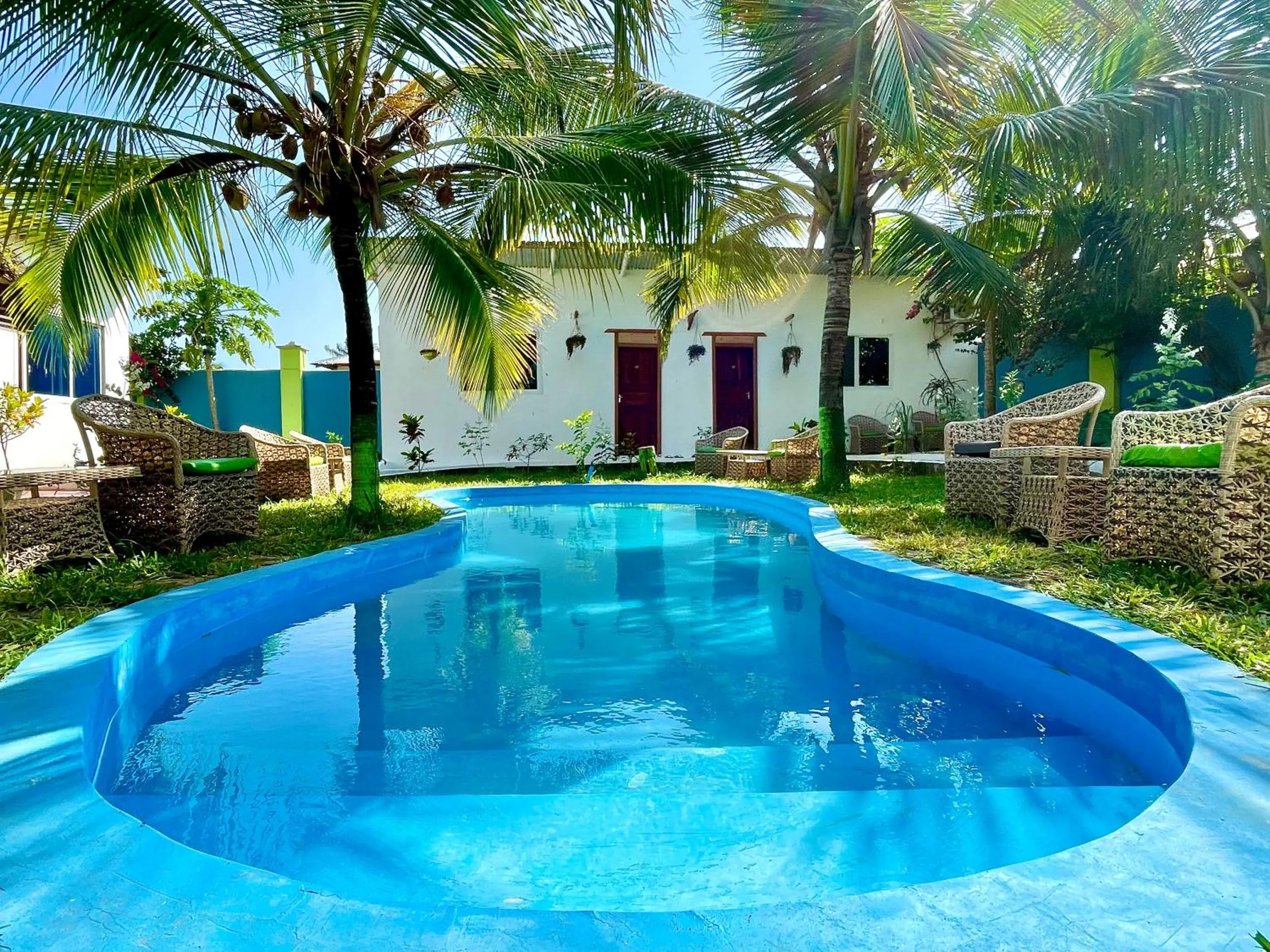 Property building in Green's Hostel Nungwi