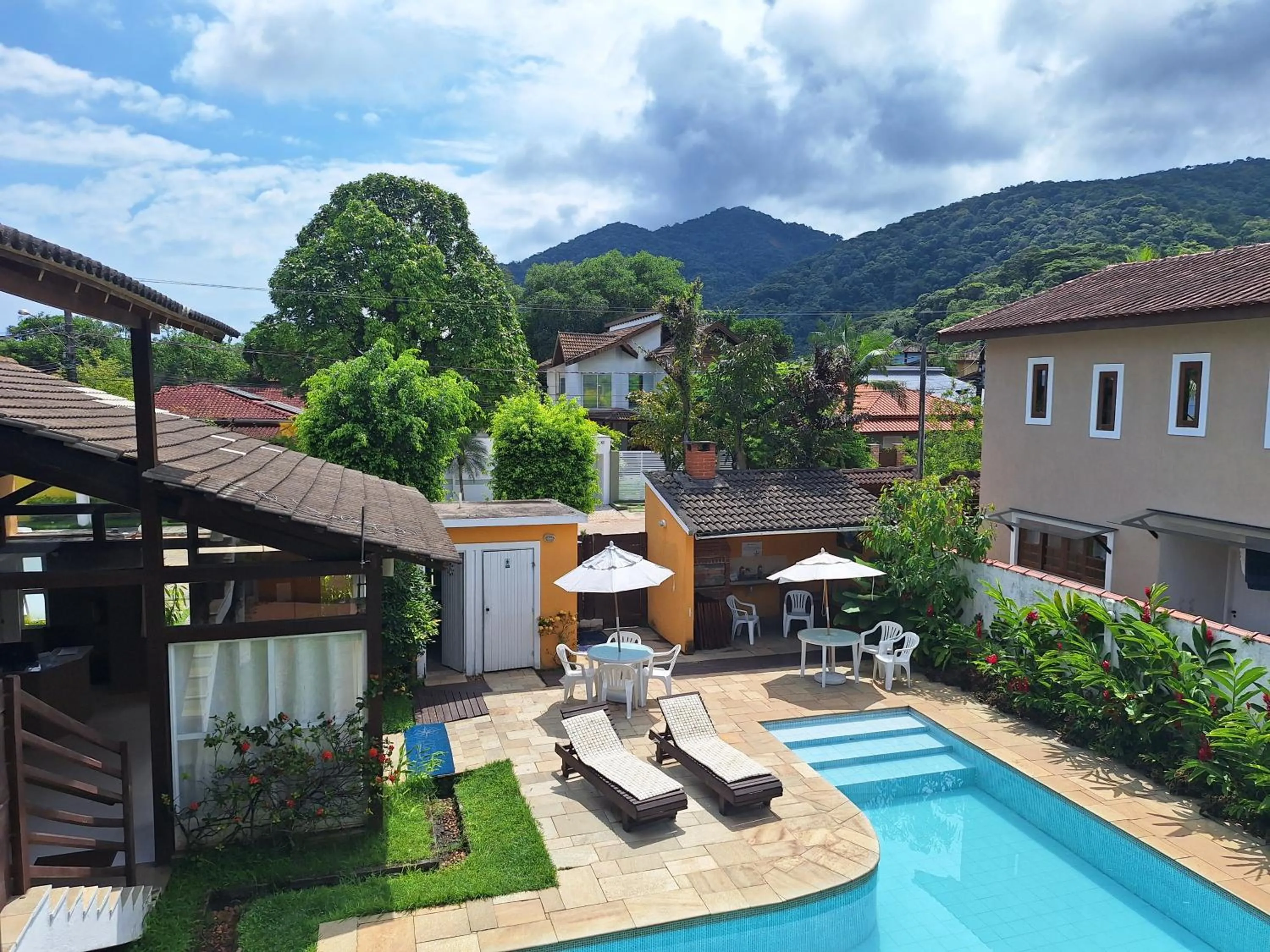 Mountain view in Pousada Rosa dos Ventos Juquehy