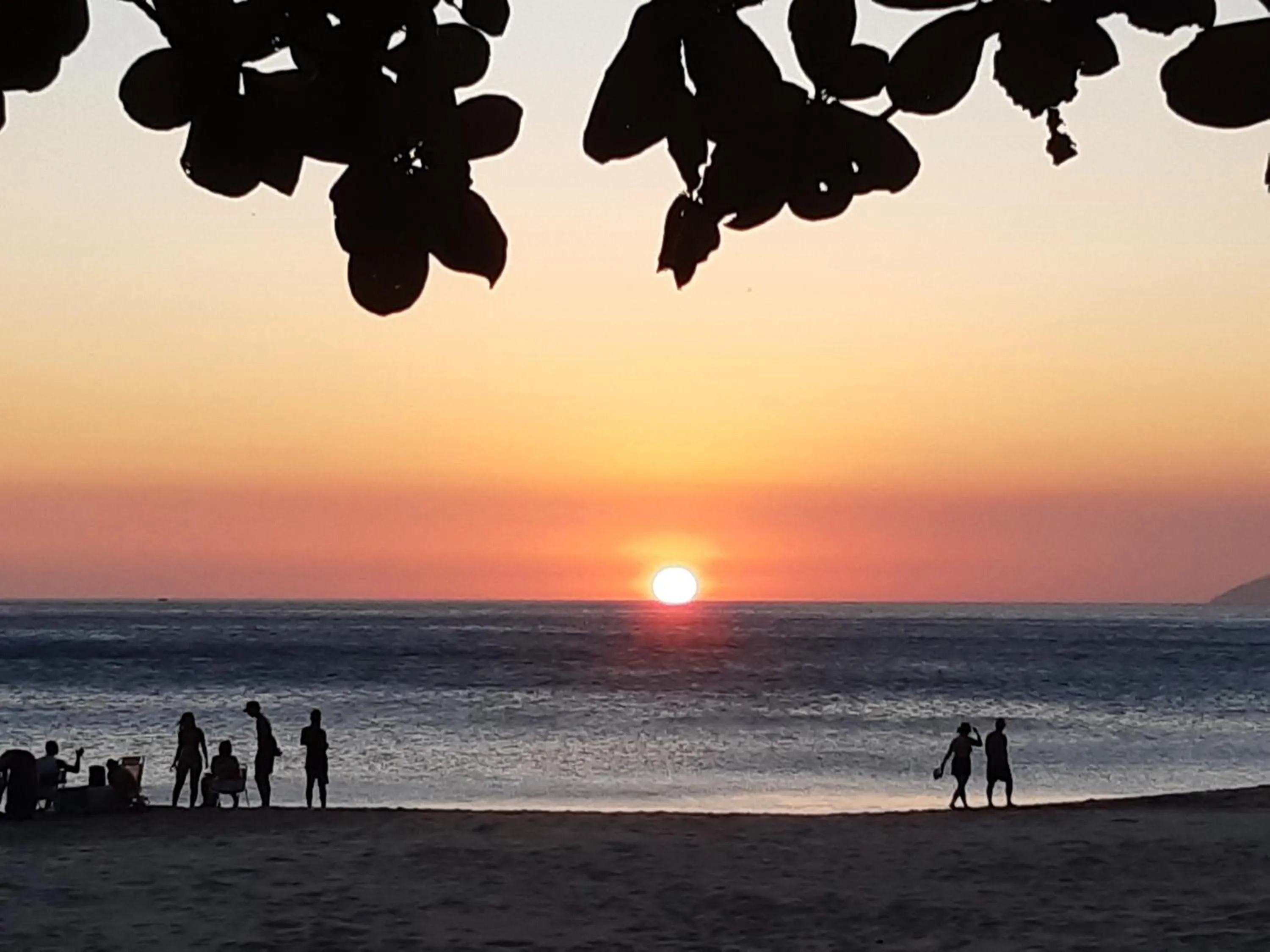 Sunset in Pousada Rosa dos Ventos Juquehy