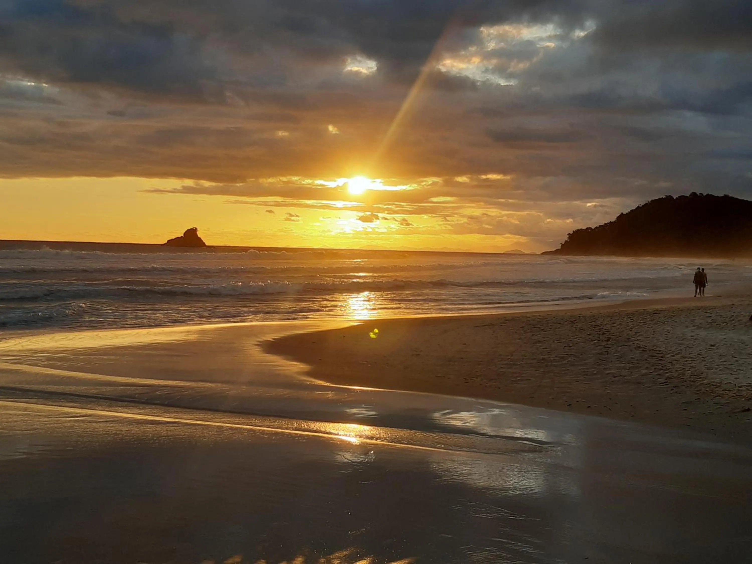 Sunset in Pousada Rosa dos Ventos Juquehy