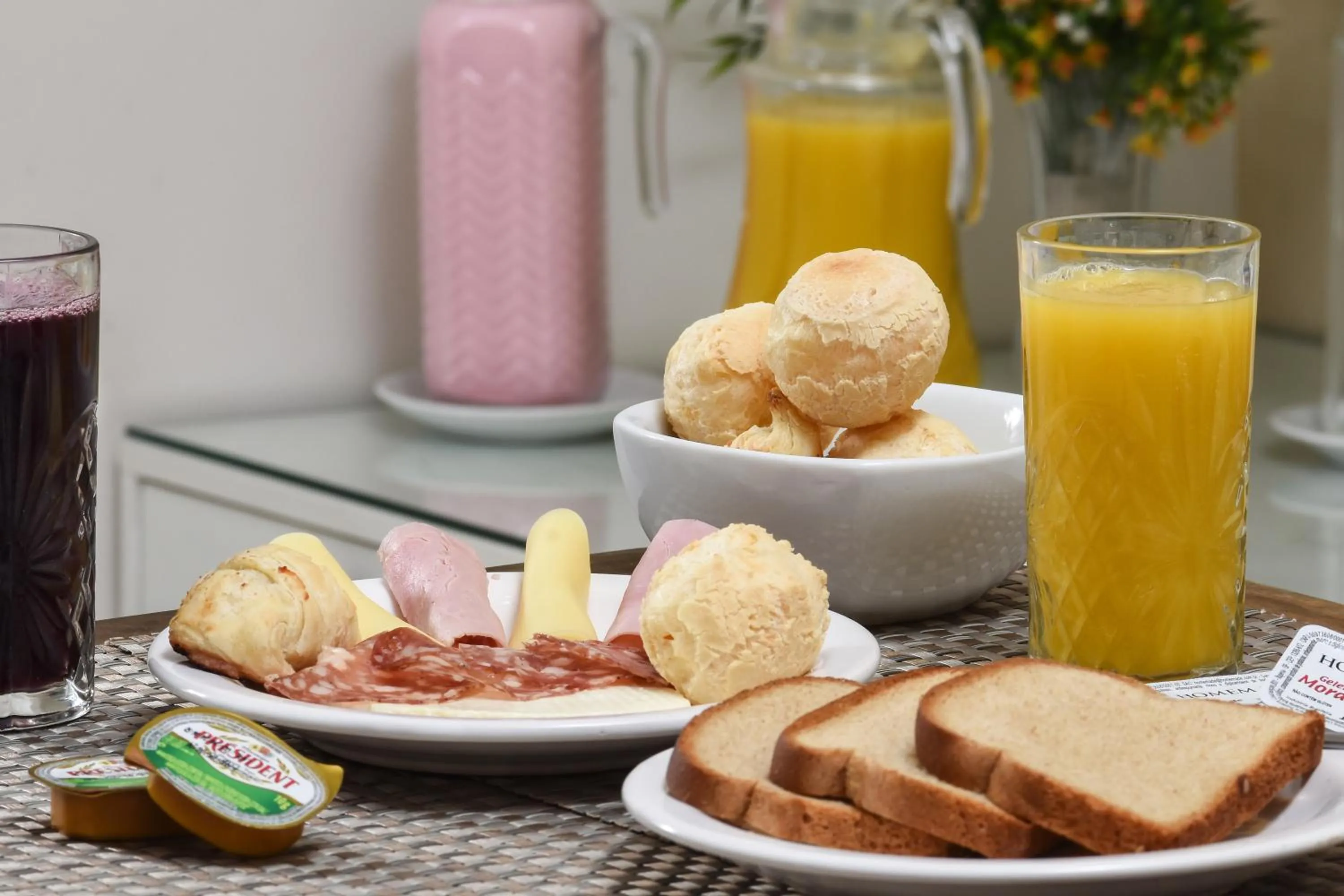 Breakfast in Pousada Rosa dos Ventos Juquehy