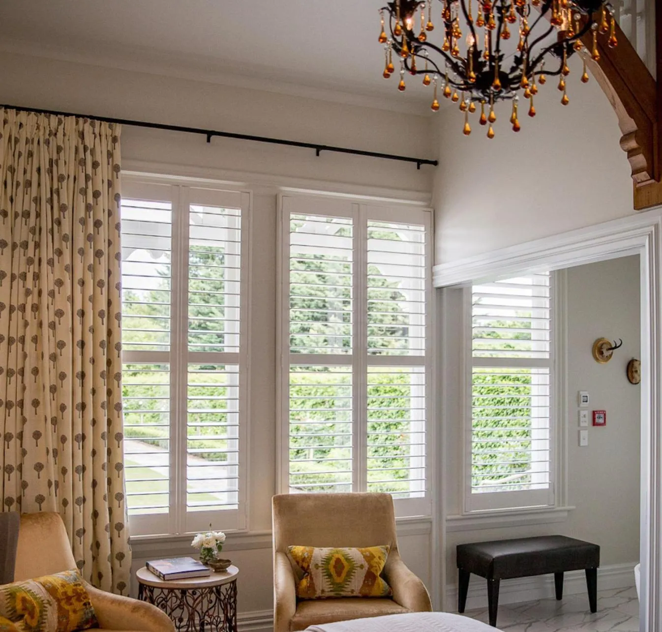 Decorative detail, Bed in The Marlborough