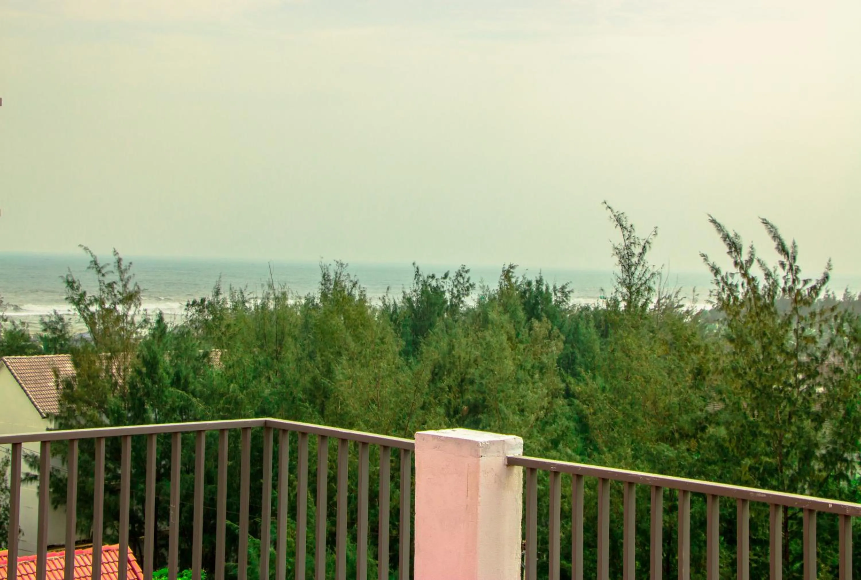 Beach in Light House Hostel
