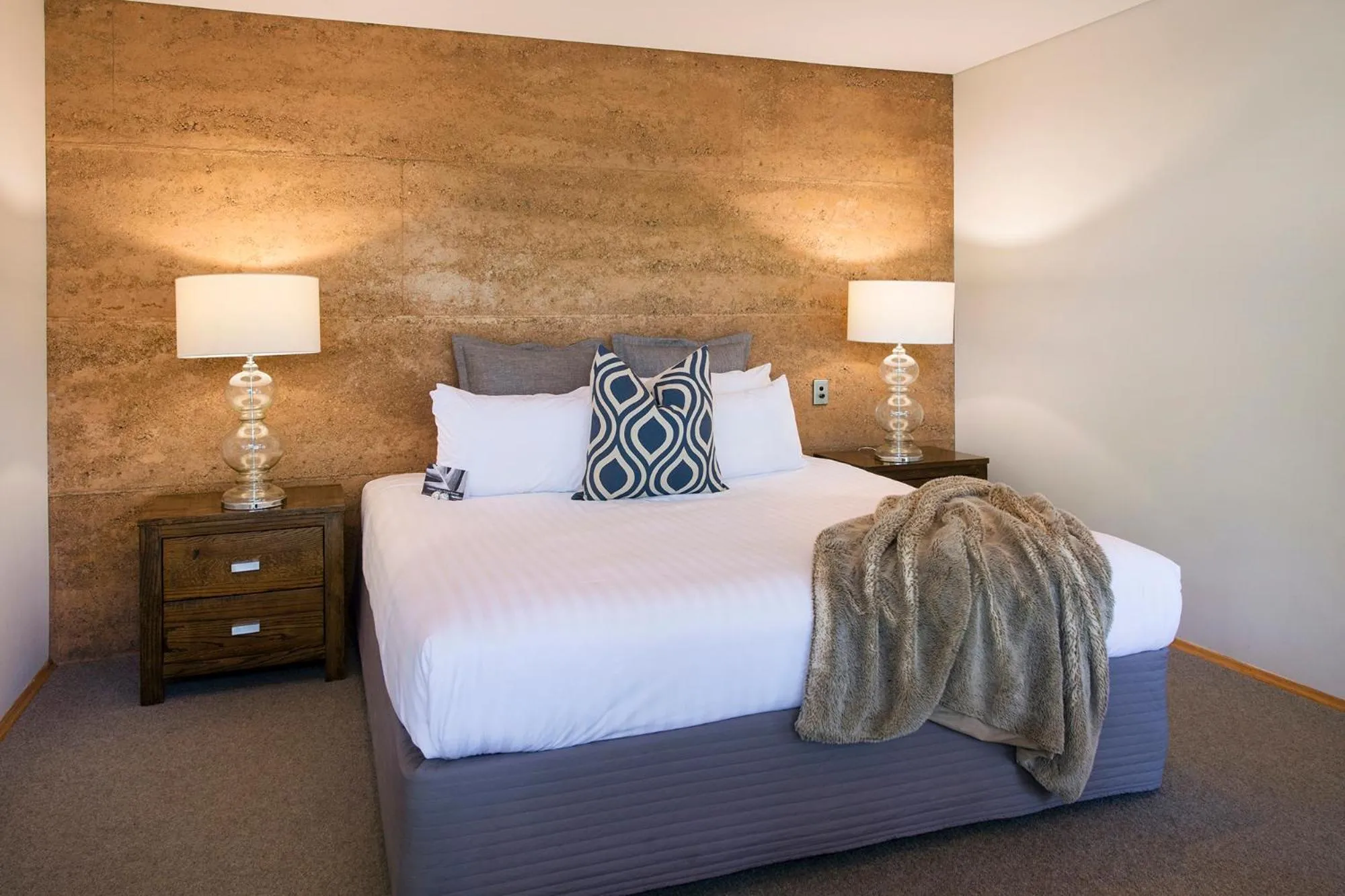 Bed in Hidden Valley Forest Retreat