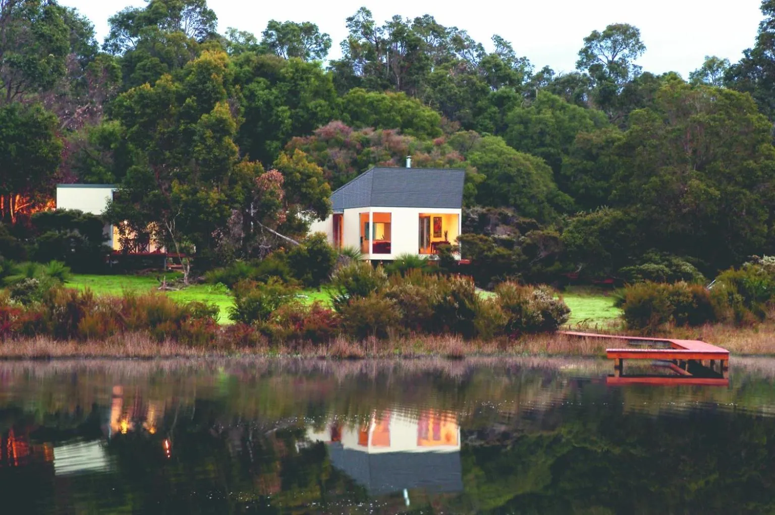 Facade/entrance in Hidden Valley Forest Retreat